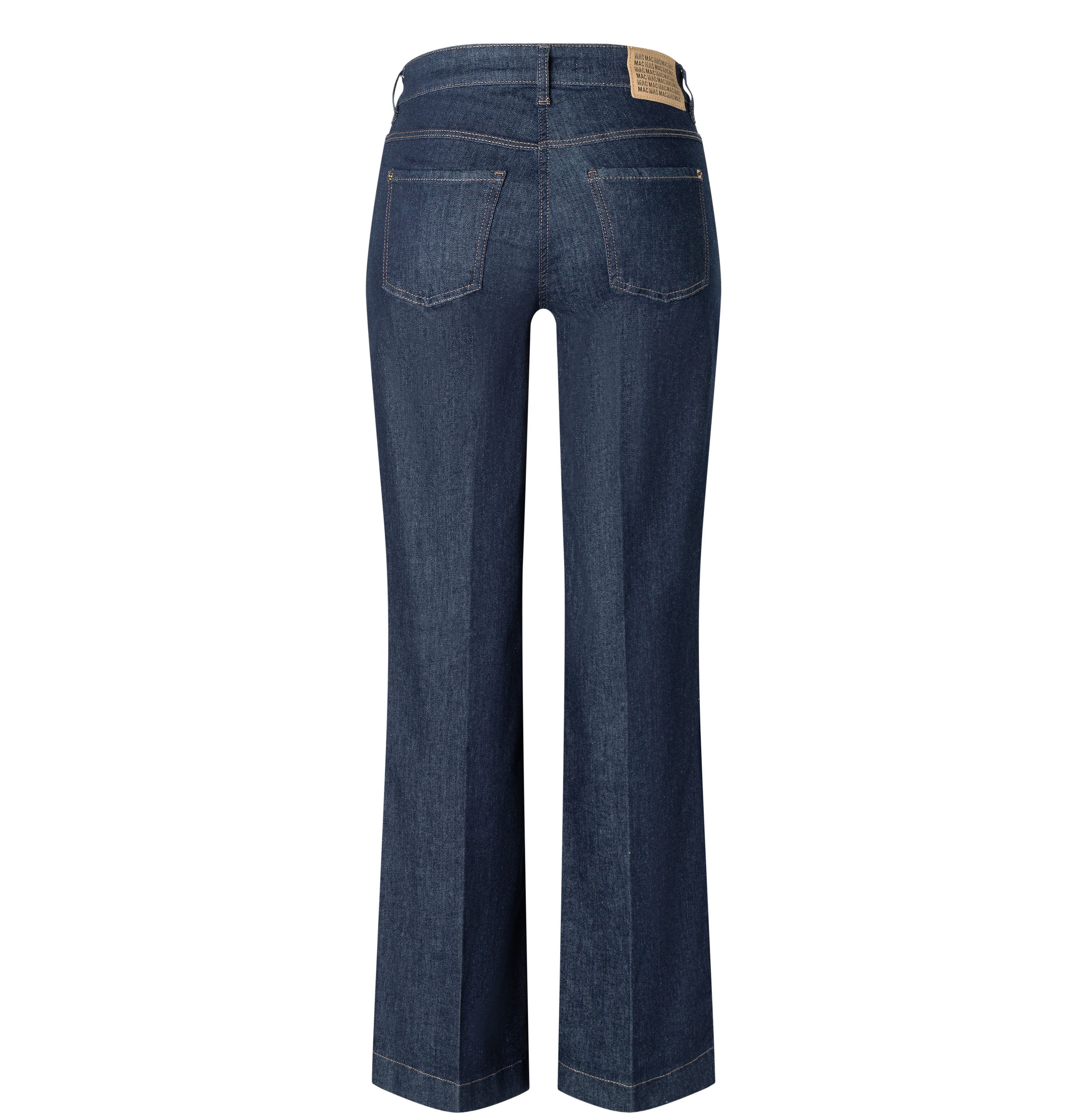 MAC JEANS - WIDE, Authentic Stretch Denim - Wide Fit - 5228-90-0387L-D683 - blau