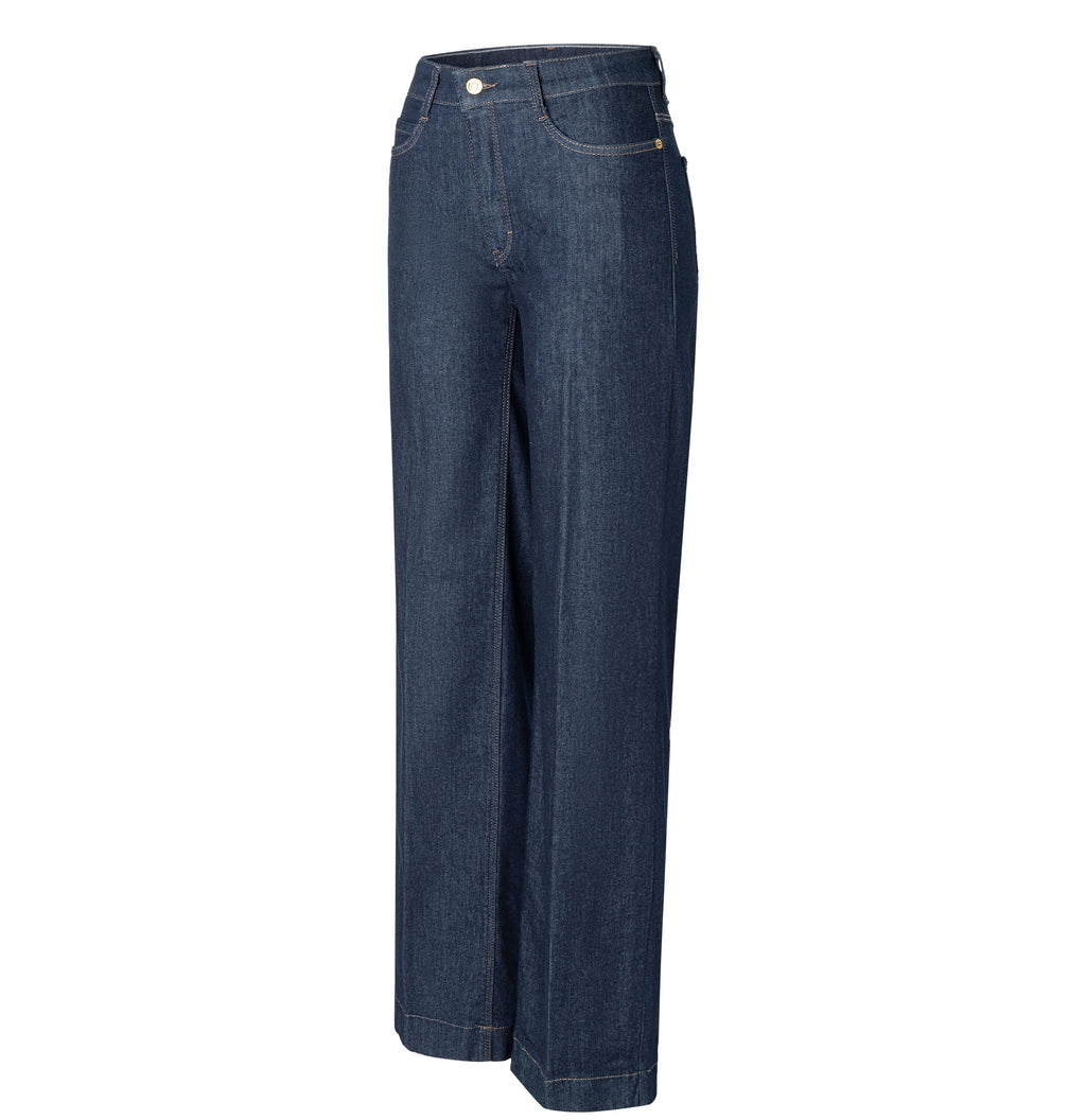 MAC JEANS - WIDE, Authentic Stretch Denim - Wide Fit - 5228-90-0387L-D683 - blau