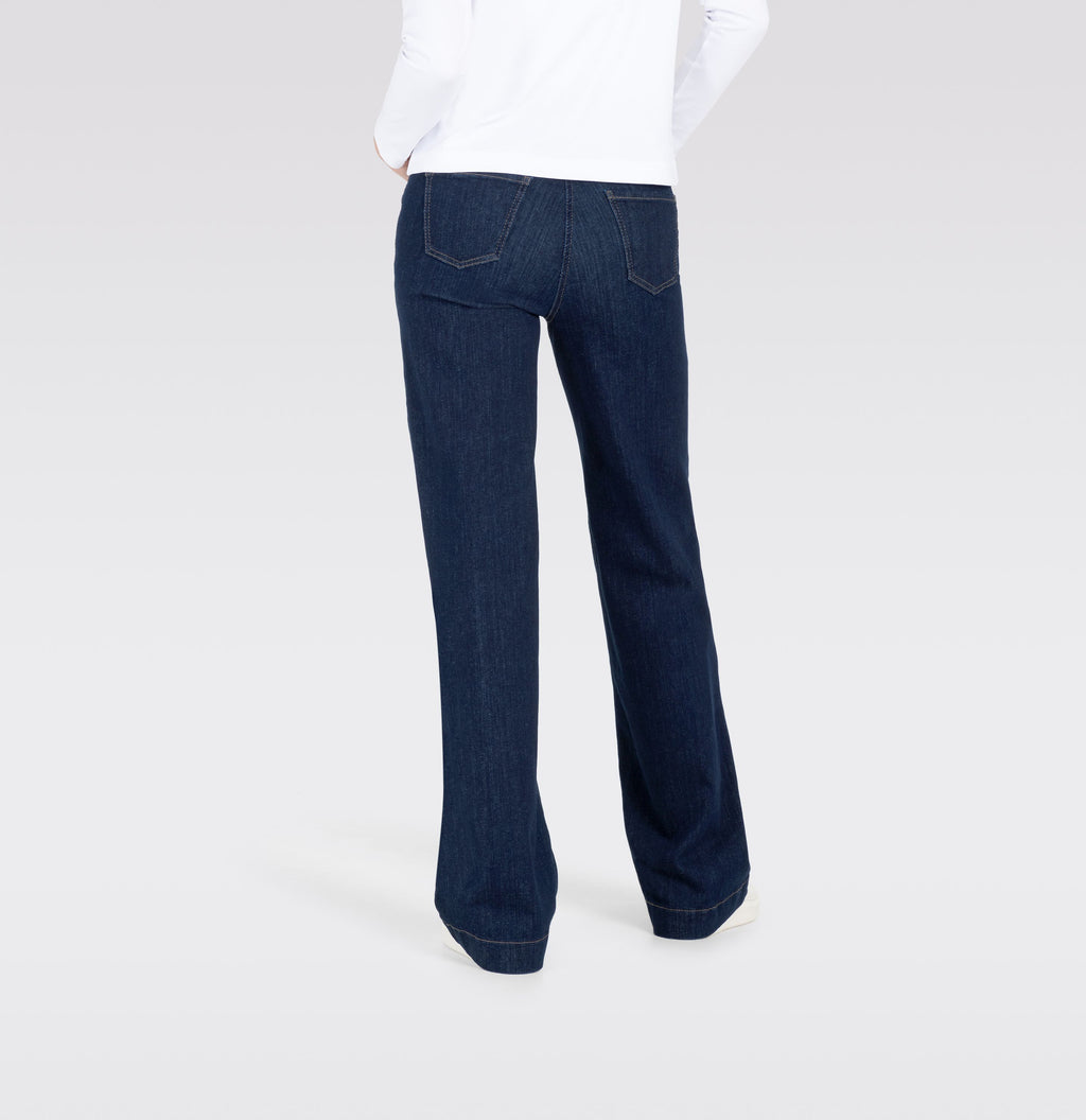 MAC JEANS - DREAM WIDE, Authentic mega flex - Wide Fit - 5439-90-0358L-D683 - blau