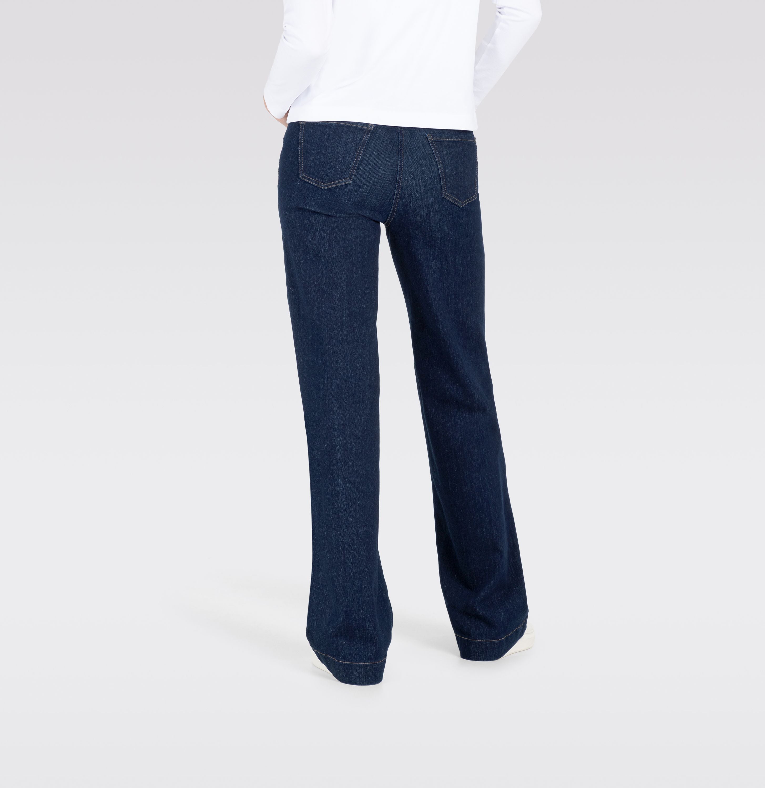 MAC JEANS - DREAM WIDE, Authentic mega flex - Wide Fit - 5439-90-0358L-D683 - blau