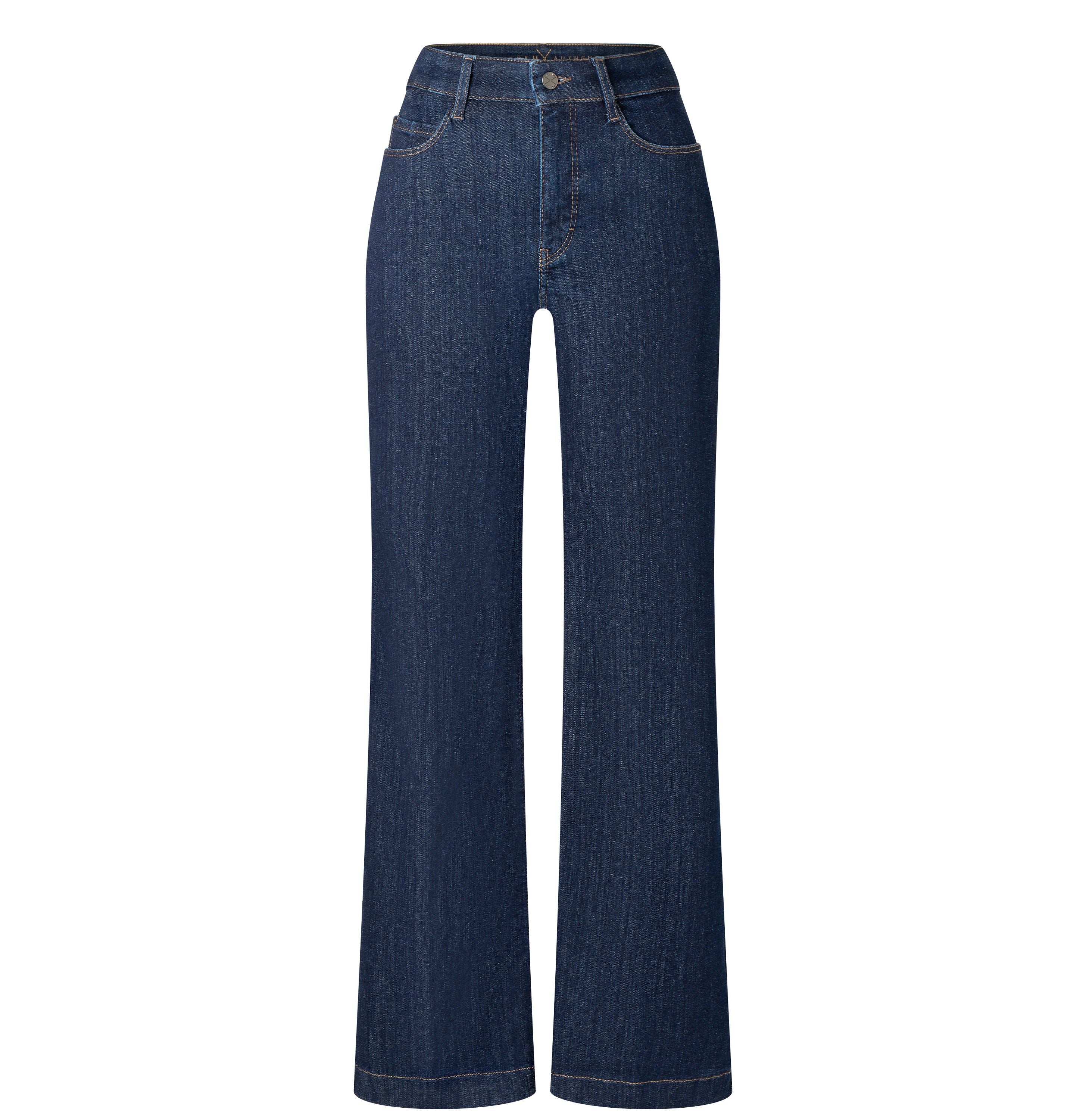 MAC JEANS - DREAM WIDE, Authentic mega flex - Wide Fit - 5439-90-0358L-D683 - blau