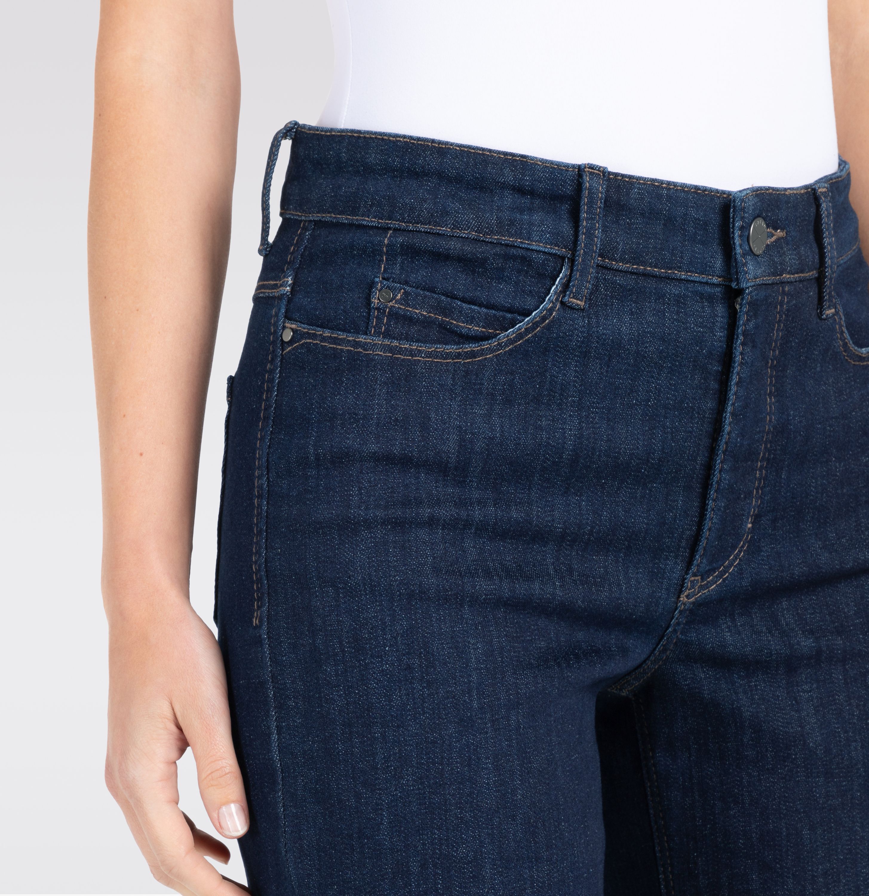 MAC JEANS - DREAM WIDE, Authentic mega flex - Wide Fit - 5439-90-0358L-D683 - blau