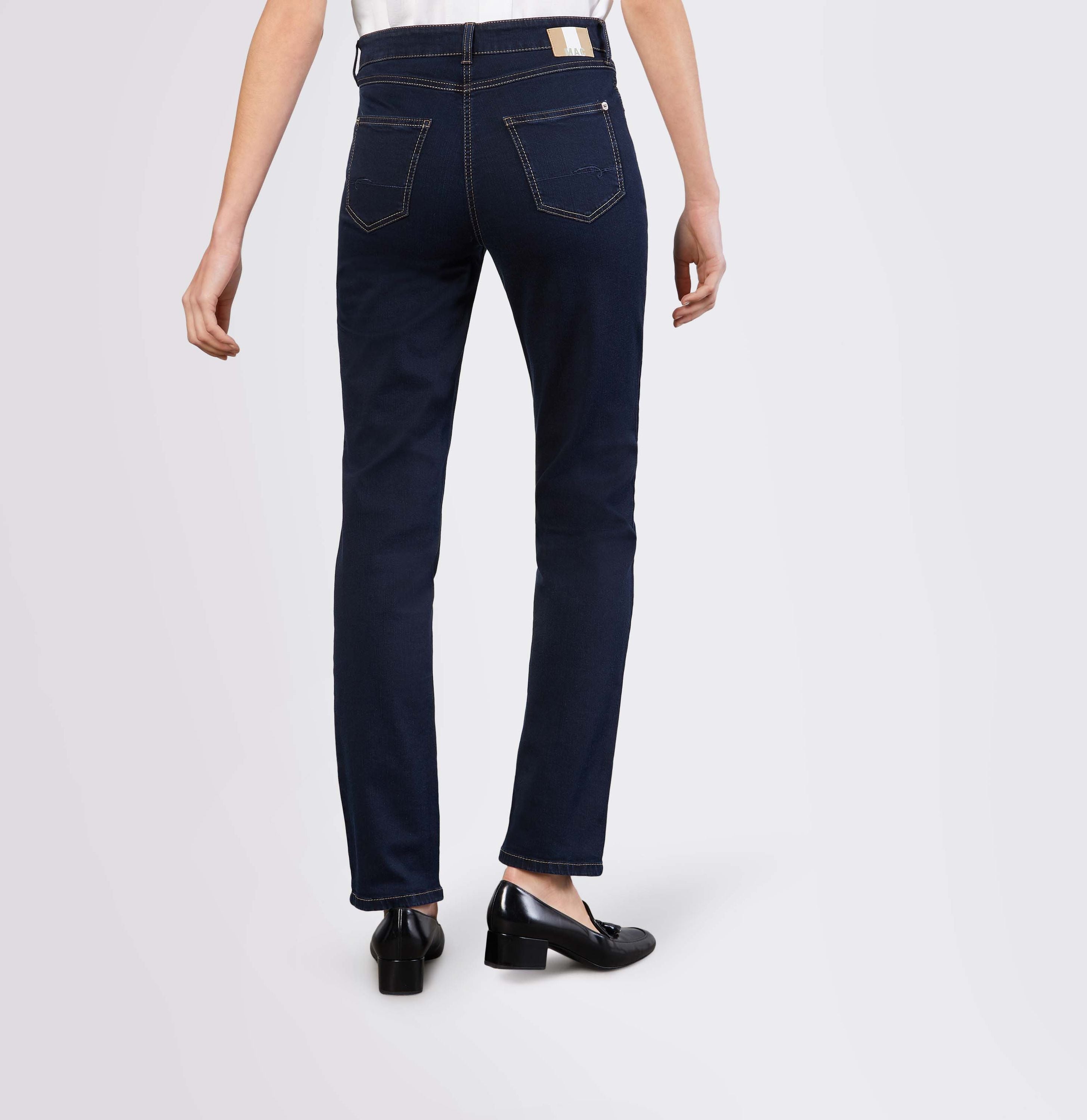 MAC JEANS - MELANIE, PERFECT Fit Forever Denim - Straight Fit - 5040-87-0380L-D801 - blau