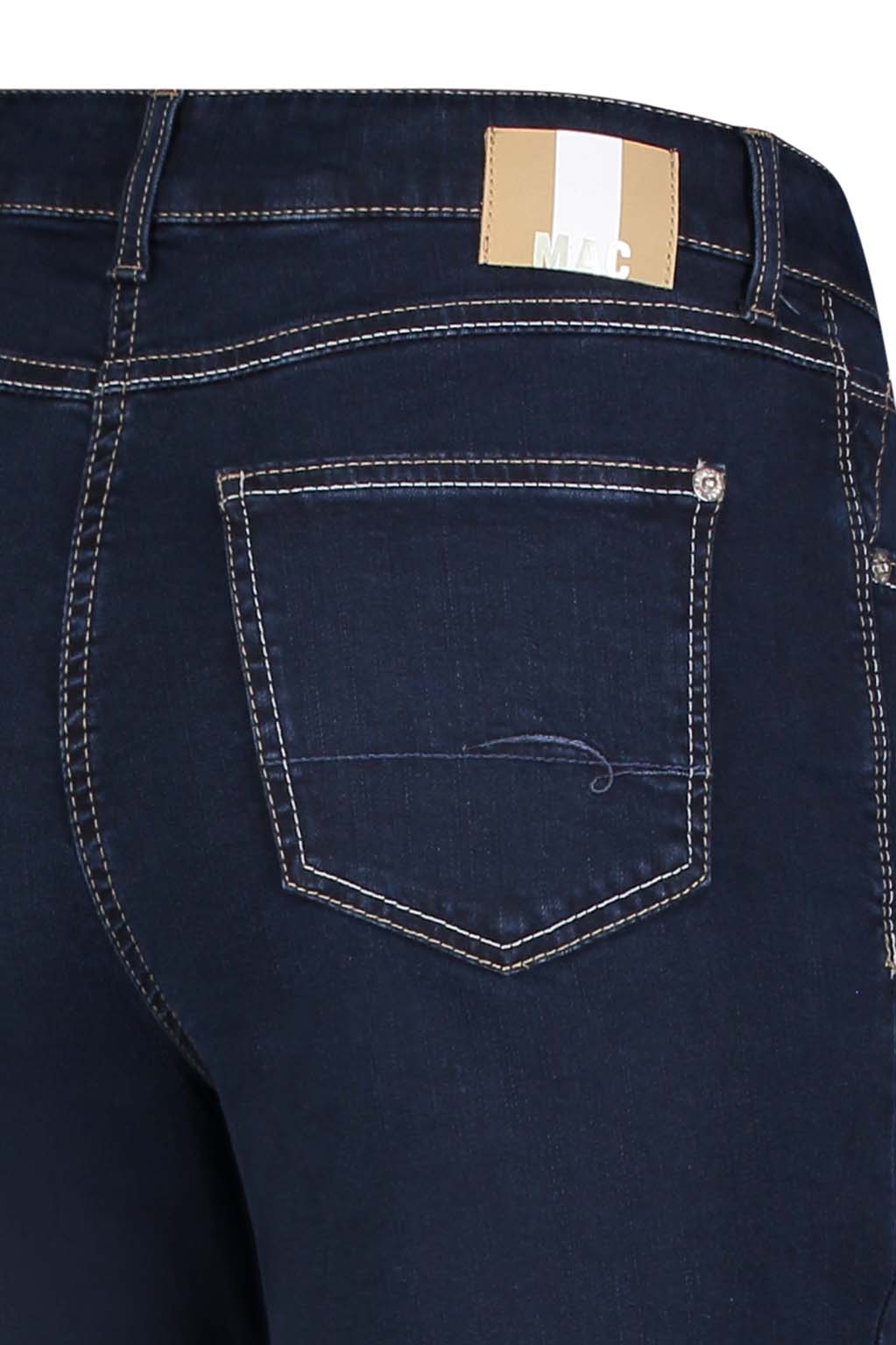 MAC JEANS - MELANIE, PERFECT Fit Forever Denim - Straight Fit - 5040-87-0380L-D801 - blau