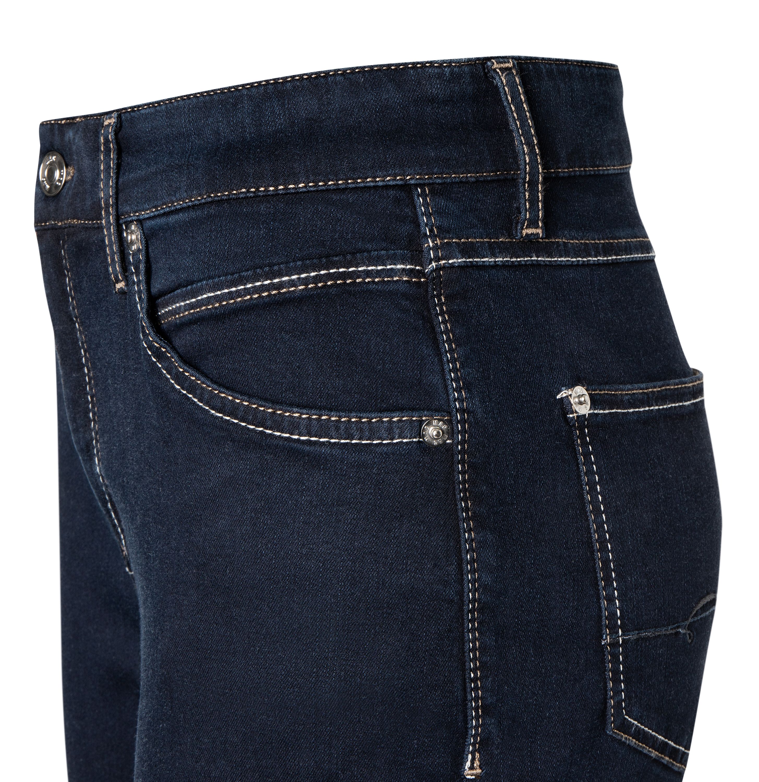 MAC JEANS - MELANIE, PERFECT Fit Forever Denim - Straight Fit - 5040-87-0380L-D801 - blau