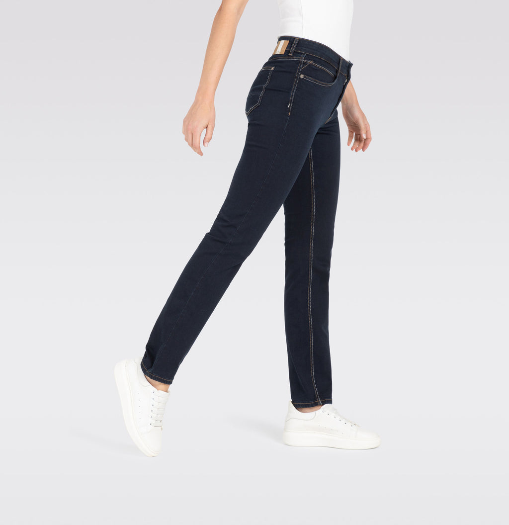 MAC JEANS - ANGELA, PERFECT Fit Forever Denim - Straight Fit - 5240-87-0380L-D801 - blau