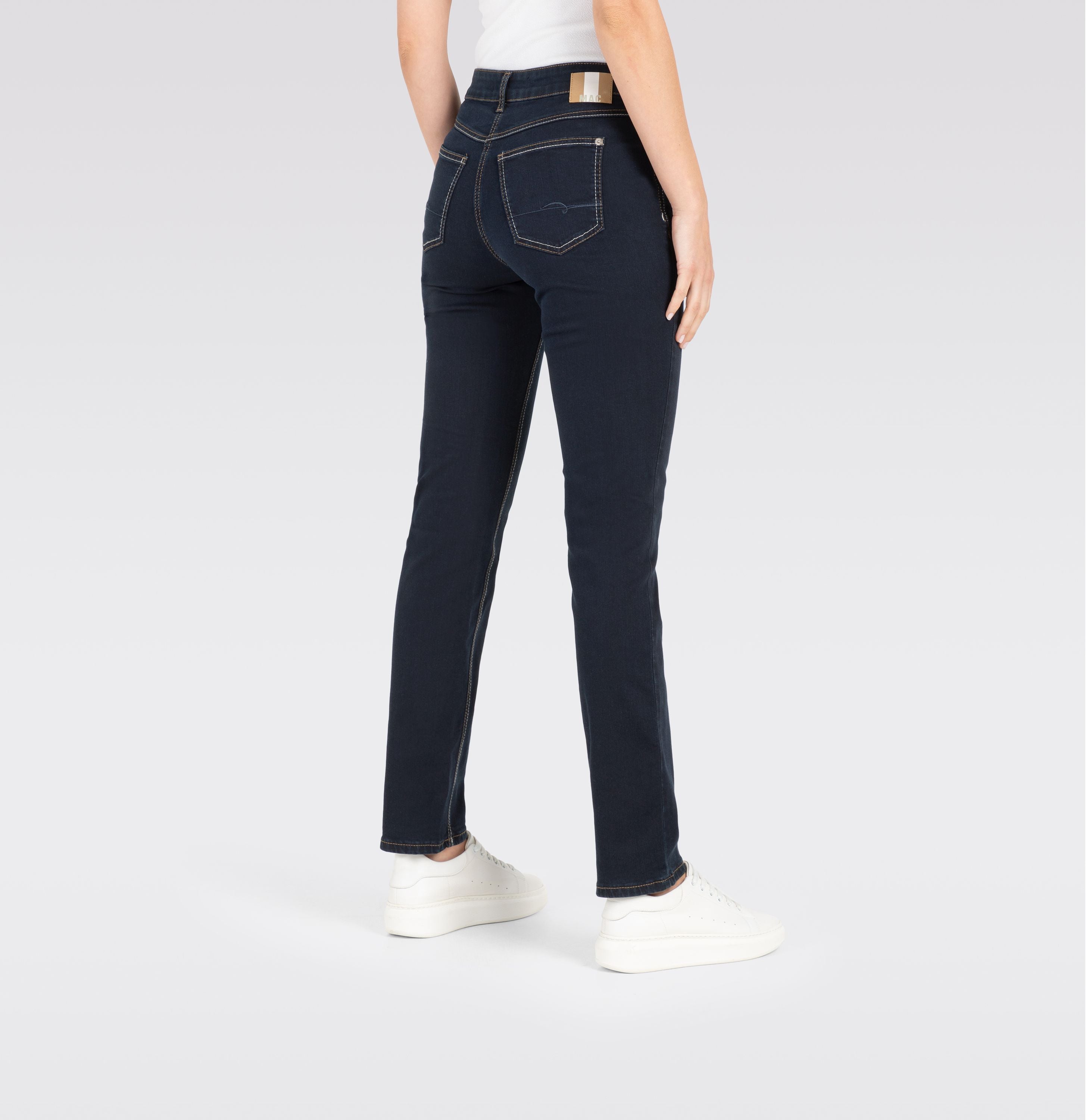 MAC JEANS - ANGELA, PERFECT Fit Forever Denim - Straight Fit - 5240-87-0380L-D801 - blau