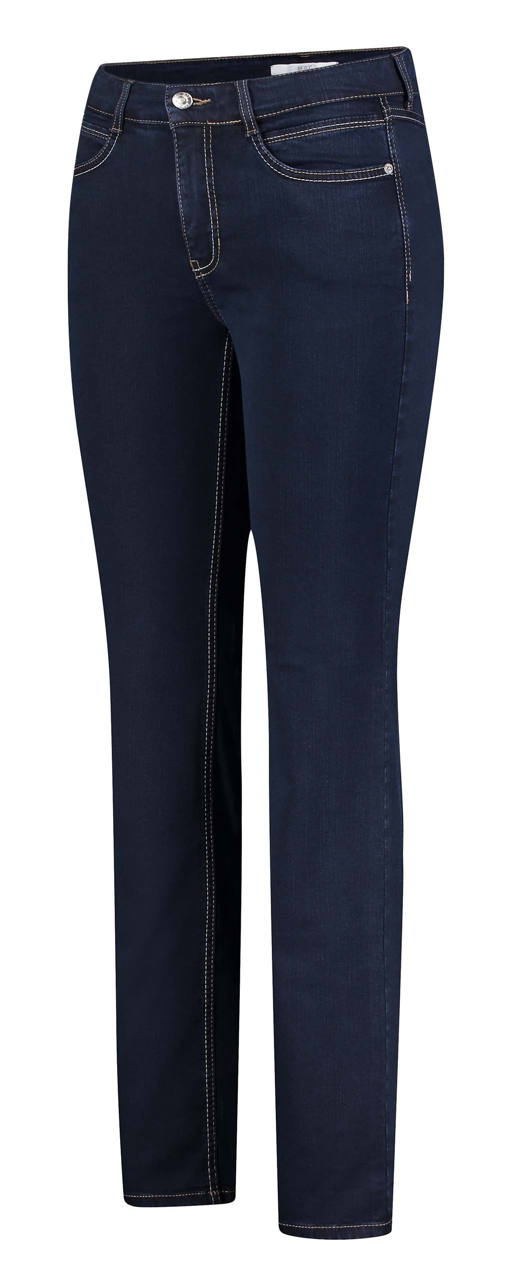 MAC JEANS - ANGELA, PERFECT Fit Forever Denim - Straight Fit - 5240-87-0380L-D801 - blau