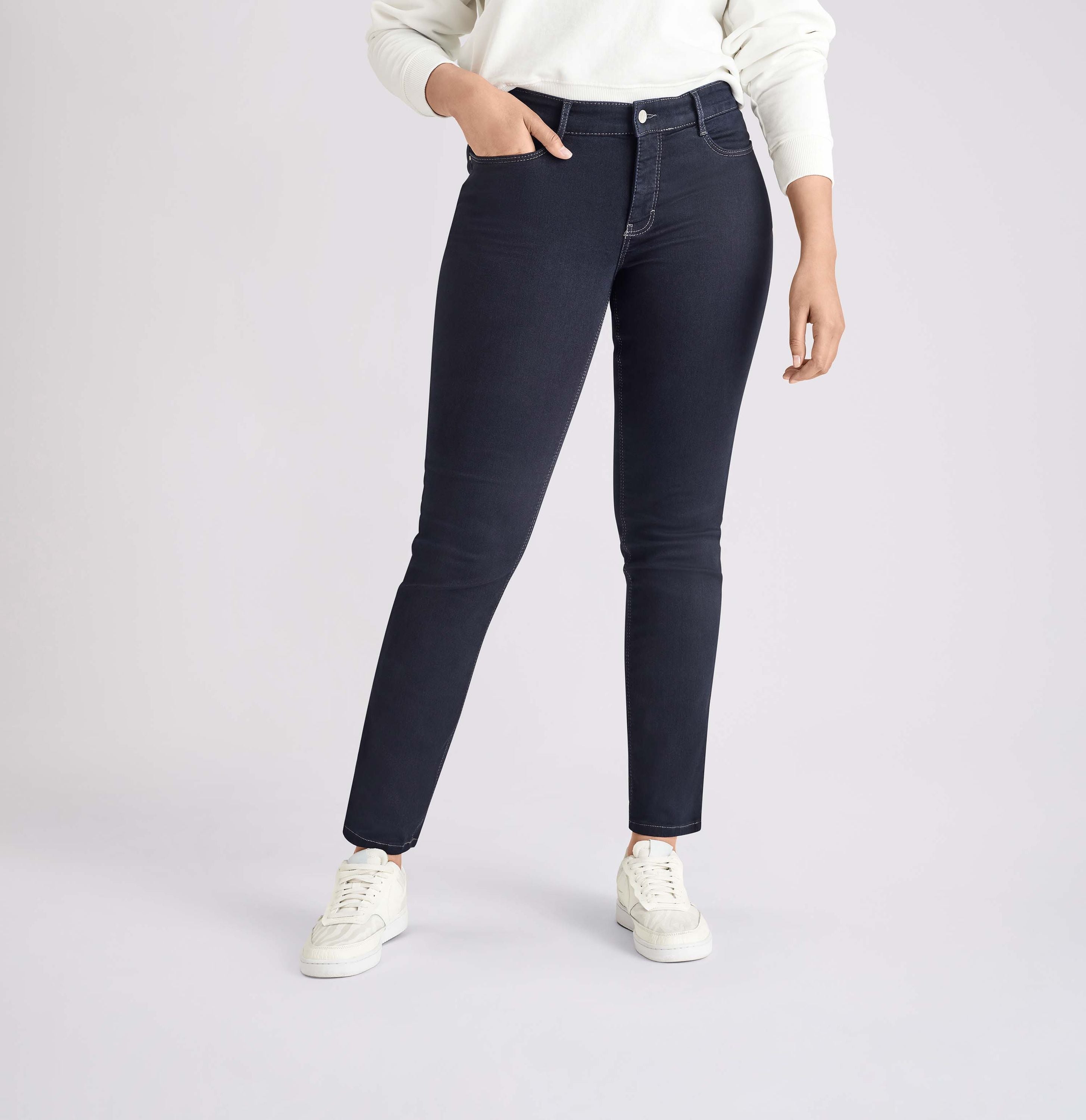 MAC JEANS - DREAM, Dream denim - Straight Fit - 5401-90-0355L-D801 - blau