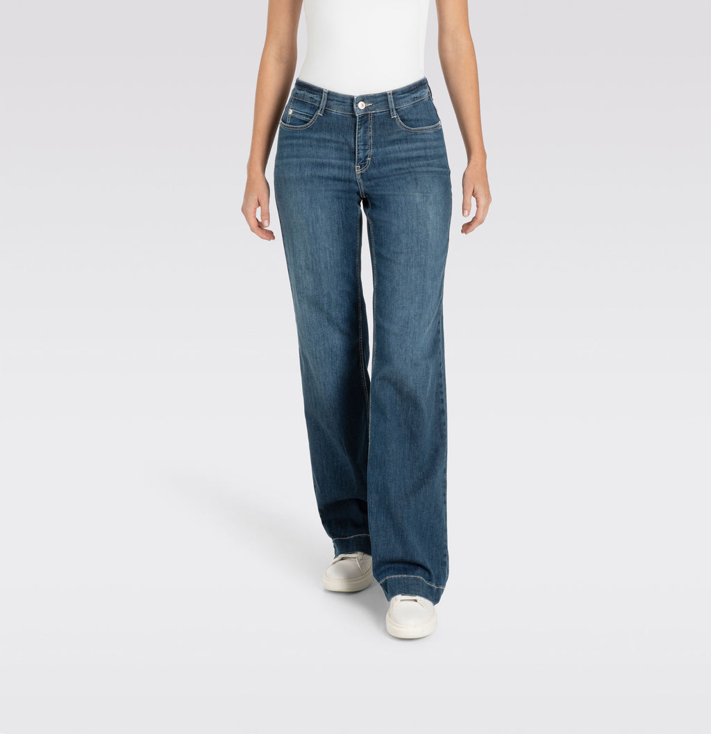 MAC JEANS - DREAM WIDE, DREAM Wonder light Denim - Wide Fit - 5441-90-0351L-D834 - blau