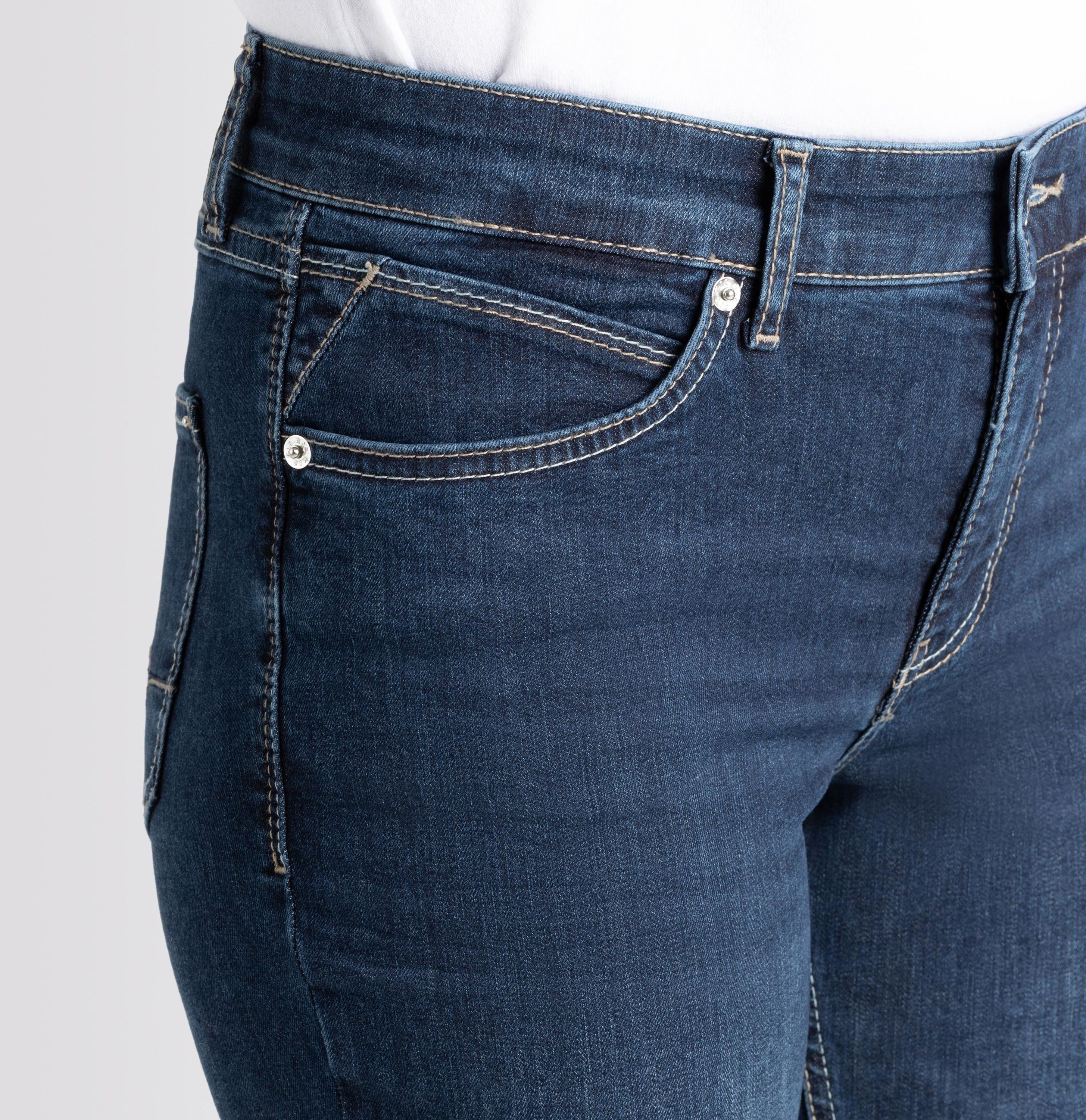 MAC JEANS - MELANIE, PERFECT Fit Forever Denim - Straight Fit - 5040-87-0380L-D845 - blau