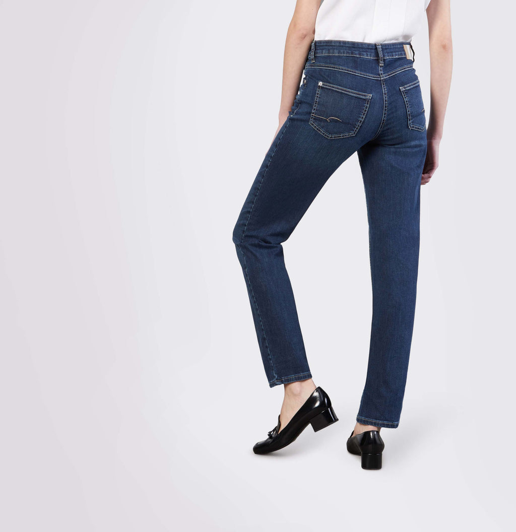 MAC JEANS - MELANIE, PERFECT Fit Forever Denim - Straight Fit - 5040-87-0380L-D845 - blau