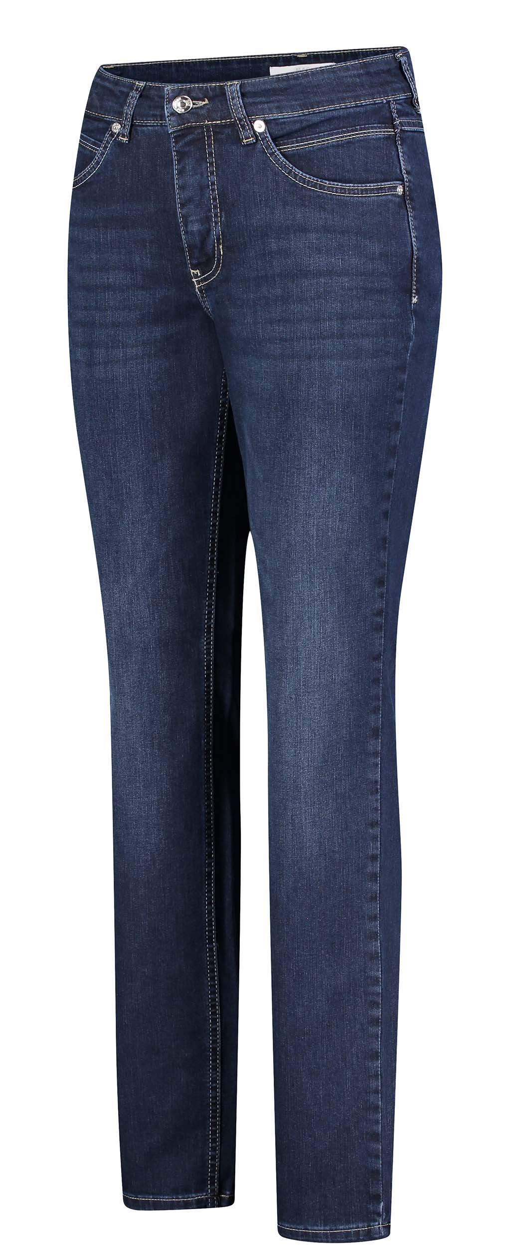 MAC JEANS - MELANIE, PERFECT Fit Forever Denim - Straight Fit - 5040-87-0380L-D845 - blau