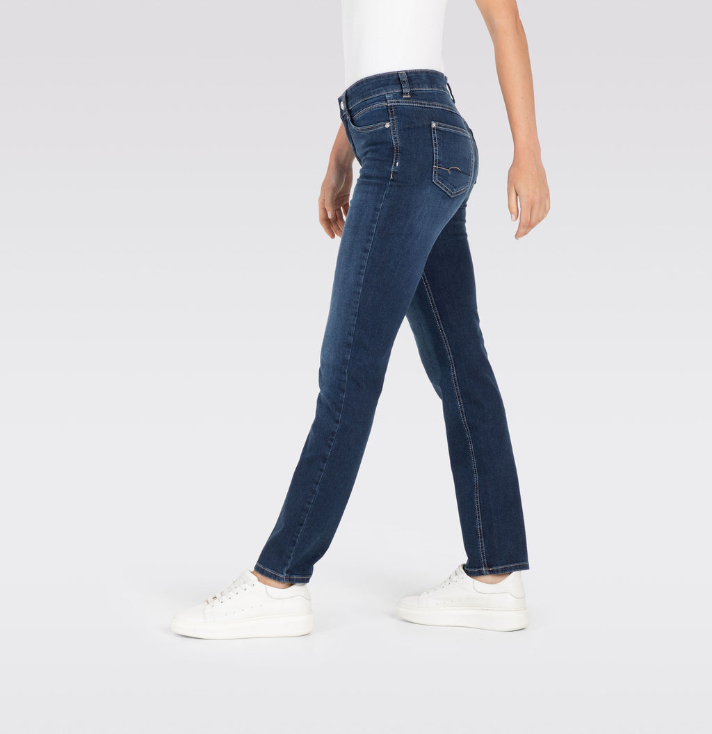 MAC JEANS - ANGELA, PERFECT Fit Forever Denim - Straight Fit - 5240-87-0380L-D845 - blau