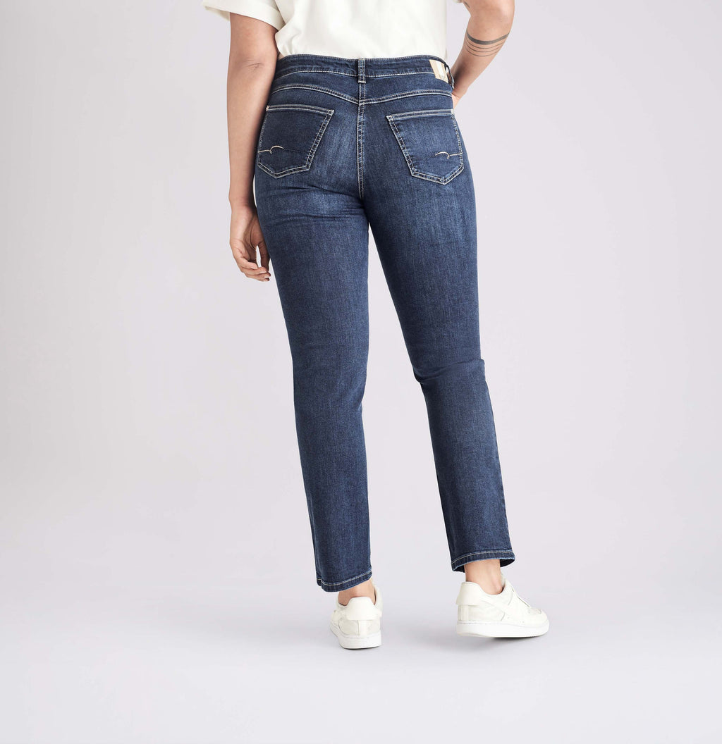 MAC JEANS - ANGELA, PERFECT Fit Forever Denim - Straight Fit - 5240-87-0380L-D845 - blau