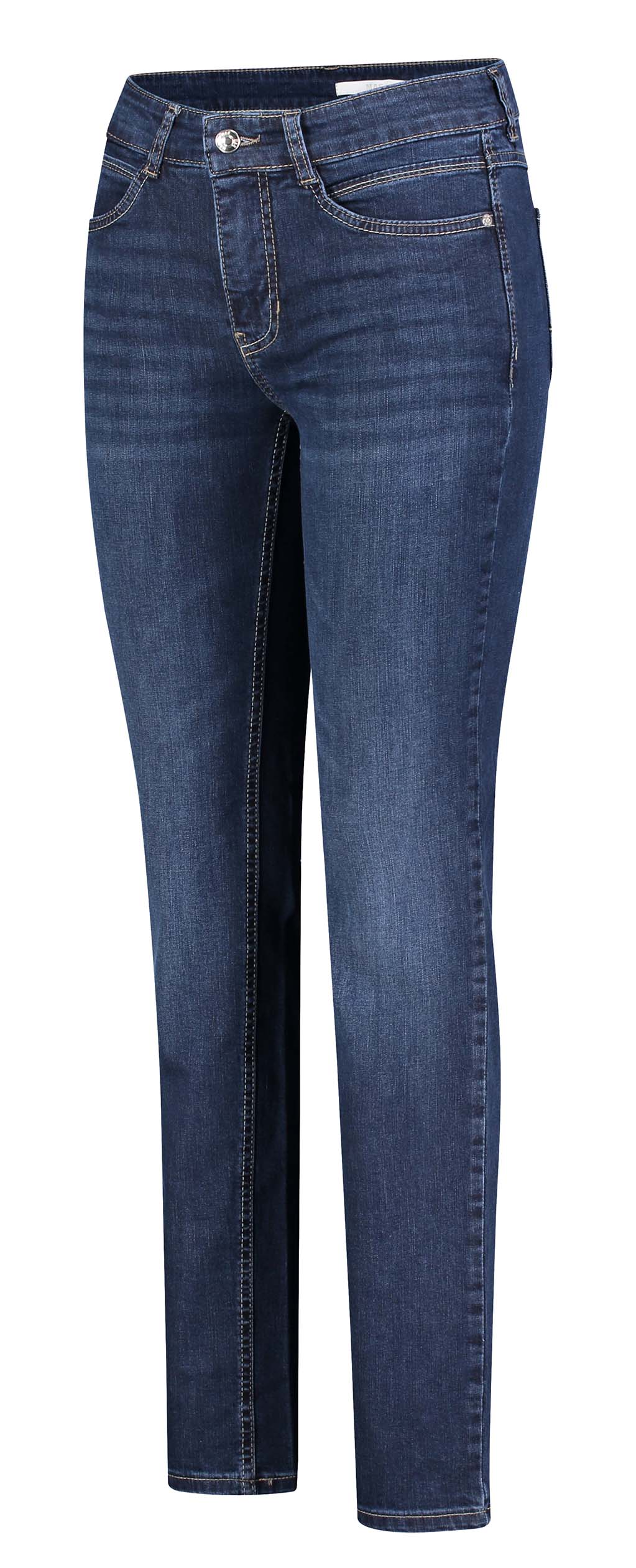 MAC JEANS - ANGELA, PERFECT Fit Forever Denim - Straight Fit - 5240-87-0380L-D845 - blau