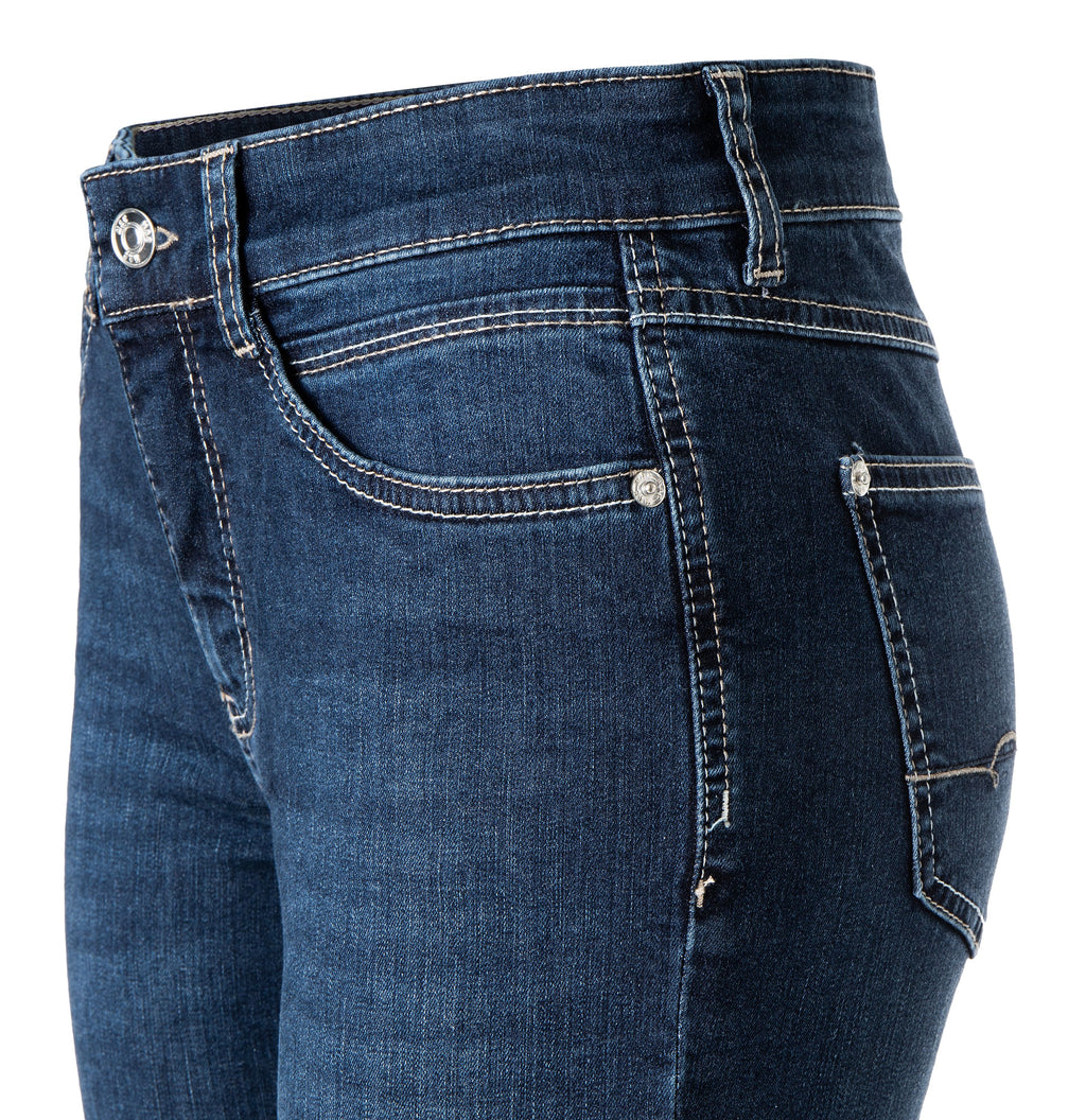 MAC JEANS - ANGELA, PERFECT Fit Forever Denim - Straight Fit - 5240-87-0380L-D845 - blau