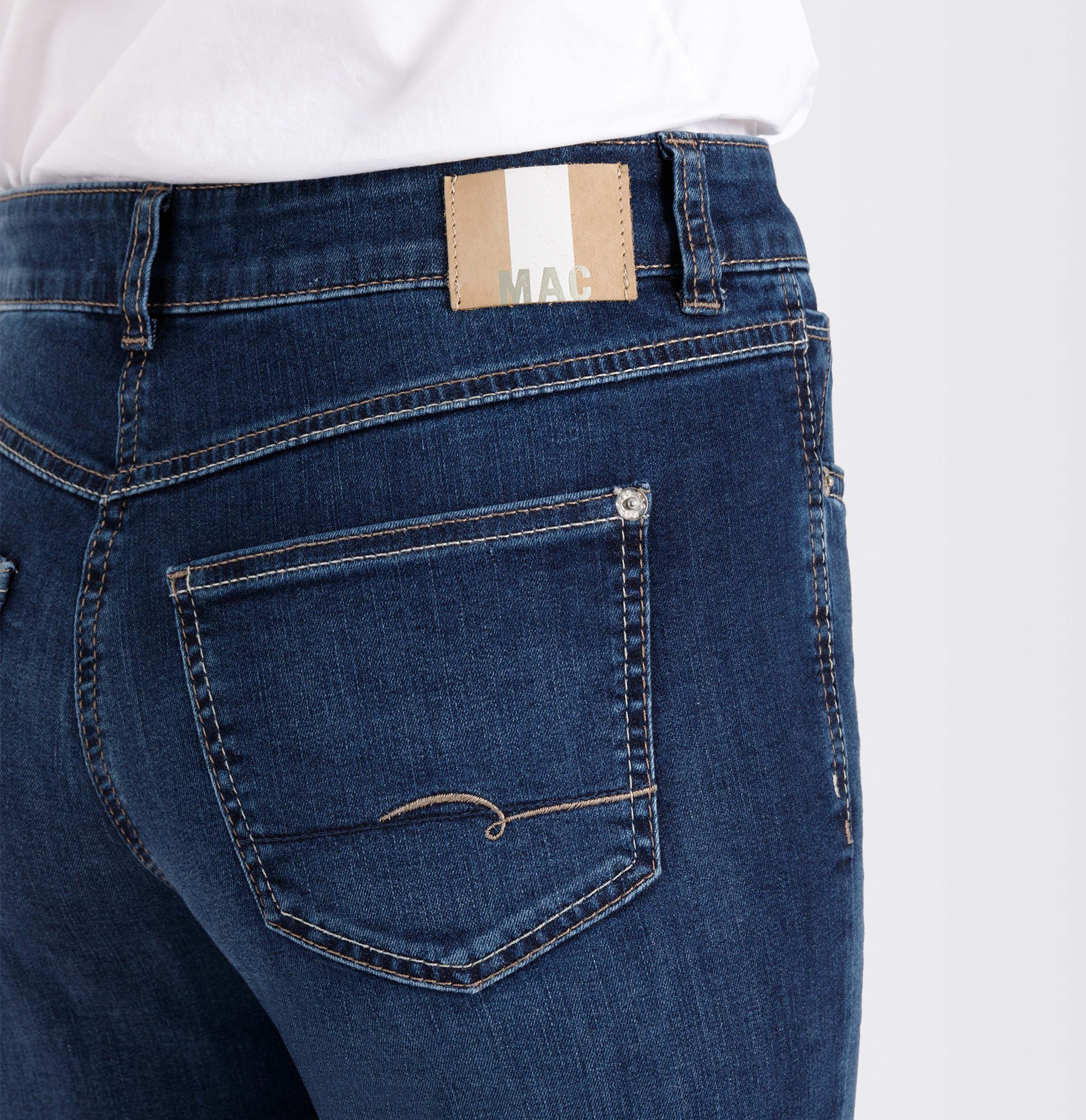 MAC JEANS - ANGELA, PERFECT Fit Forever Denim - Straight Fit - 5240-87-0380L-D845 - blau