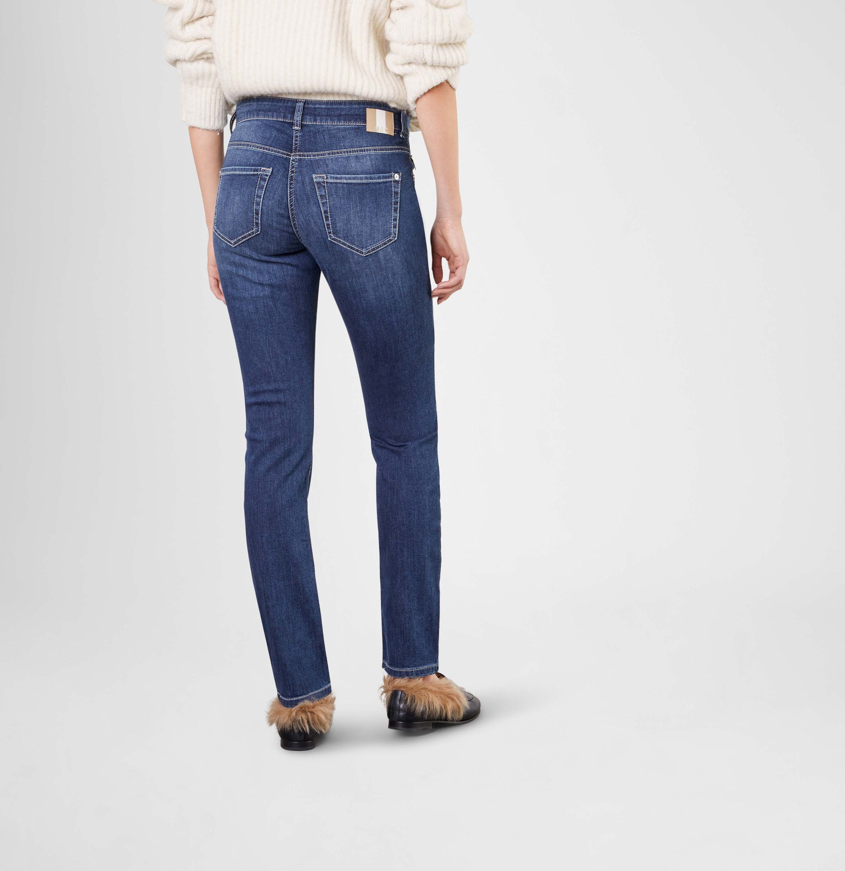 MAC JEANS - SLIM, PERFECT Fit Forever Denim - Slim Fit - 5940-90-0380L-D845 - blau
