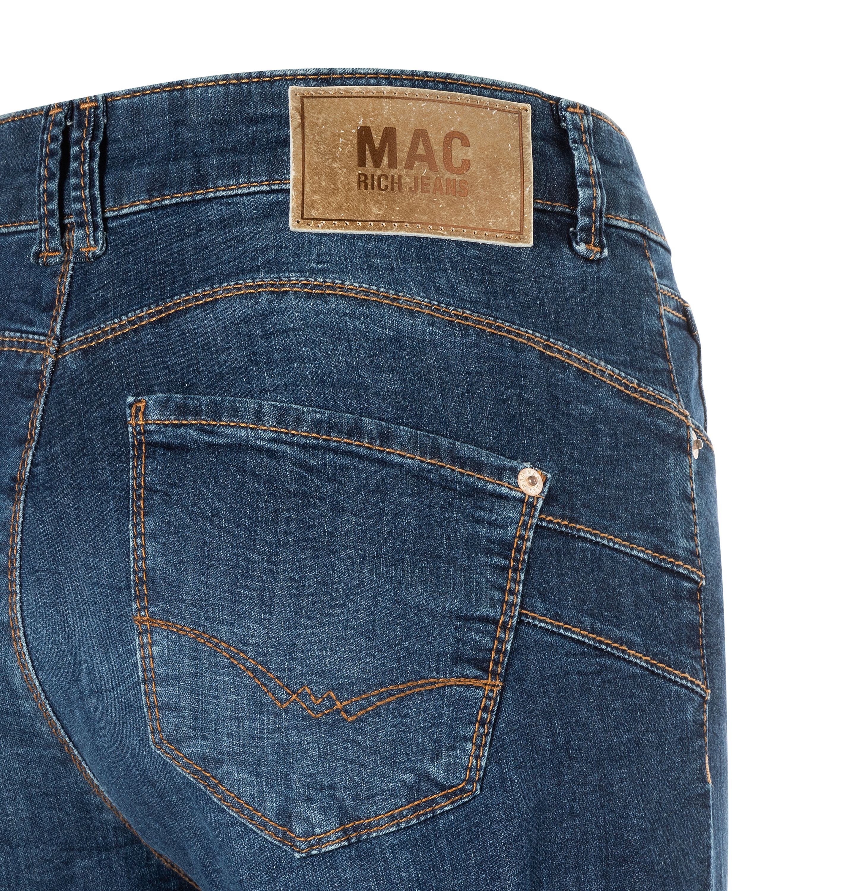 MAC JEANS - RICH PALAZZO, Light weight denim - Wide Fit - 5233-90-0391L-D866 - blau