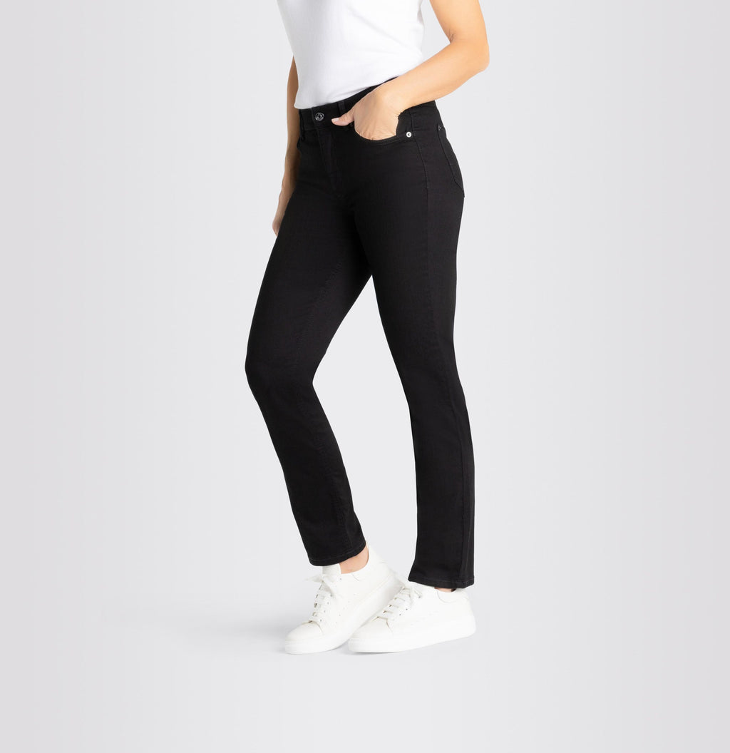MAC JEANS - MELANIE, PERFECT Fit Forever Denim - Straight Fit - 5040-87-0380L-D999 - schwarz