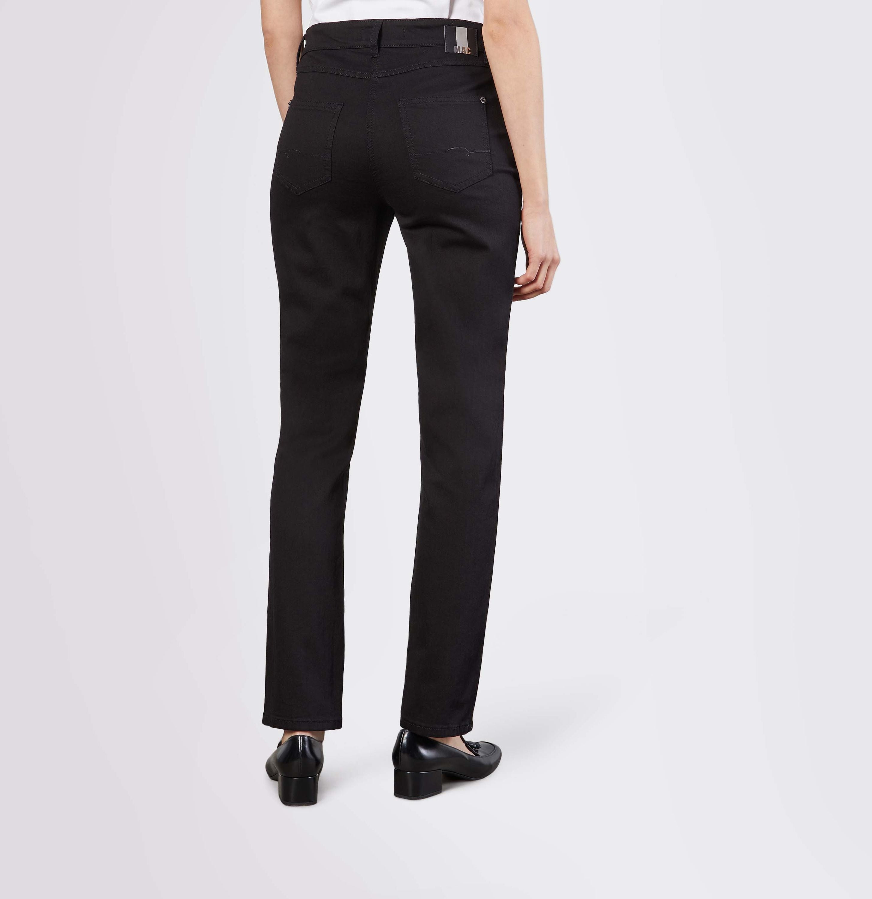 MAC JEANS - MELANIE, PERFECT Fit Forever Denim - Straight Fit - 5040-87-0380L-D999 - schwarz