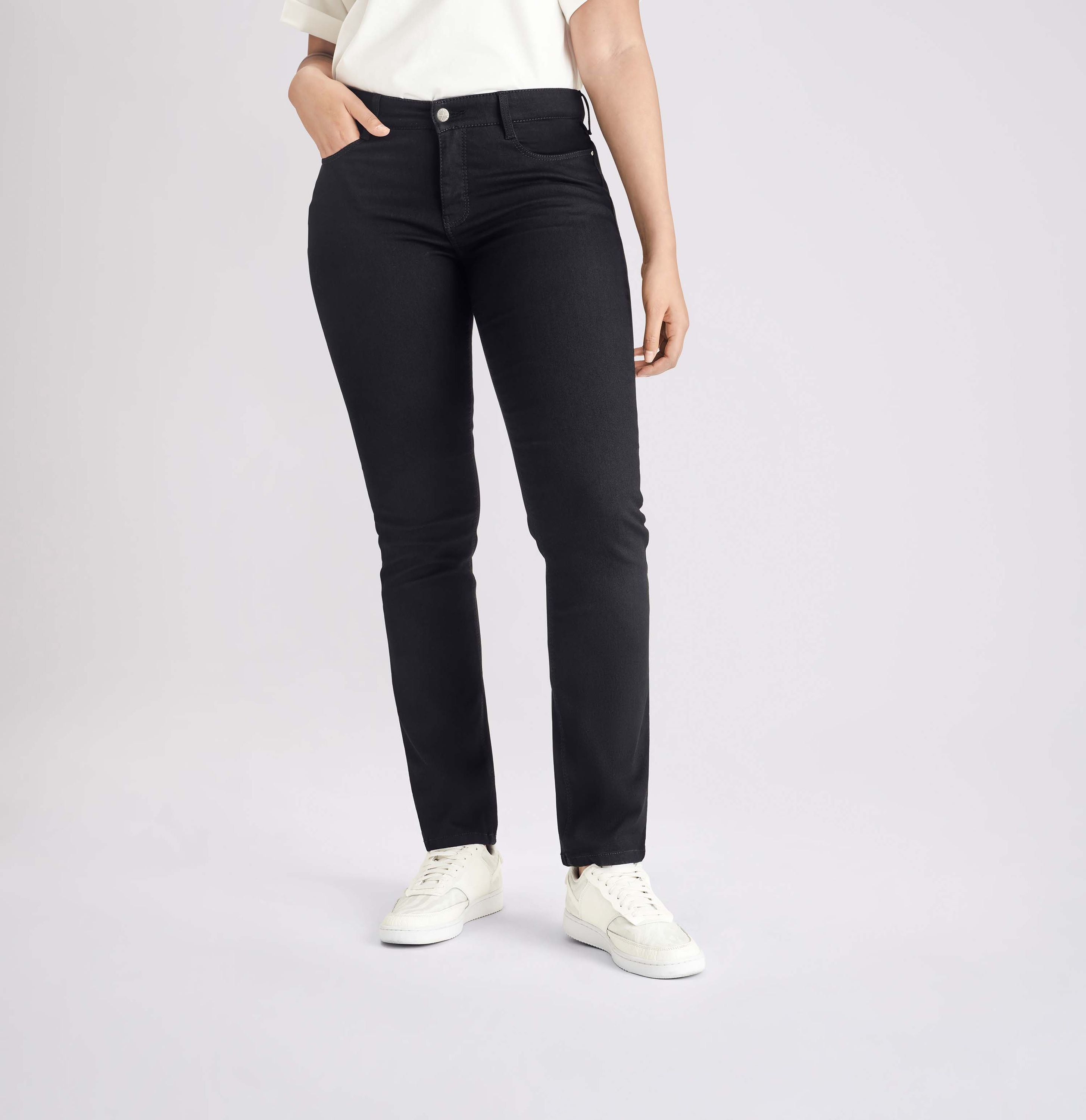MAC JEANS - DREAM, Dream denim - Straight Fit - 5401-90-0355L-D999 - schwarz