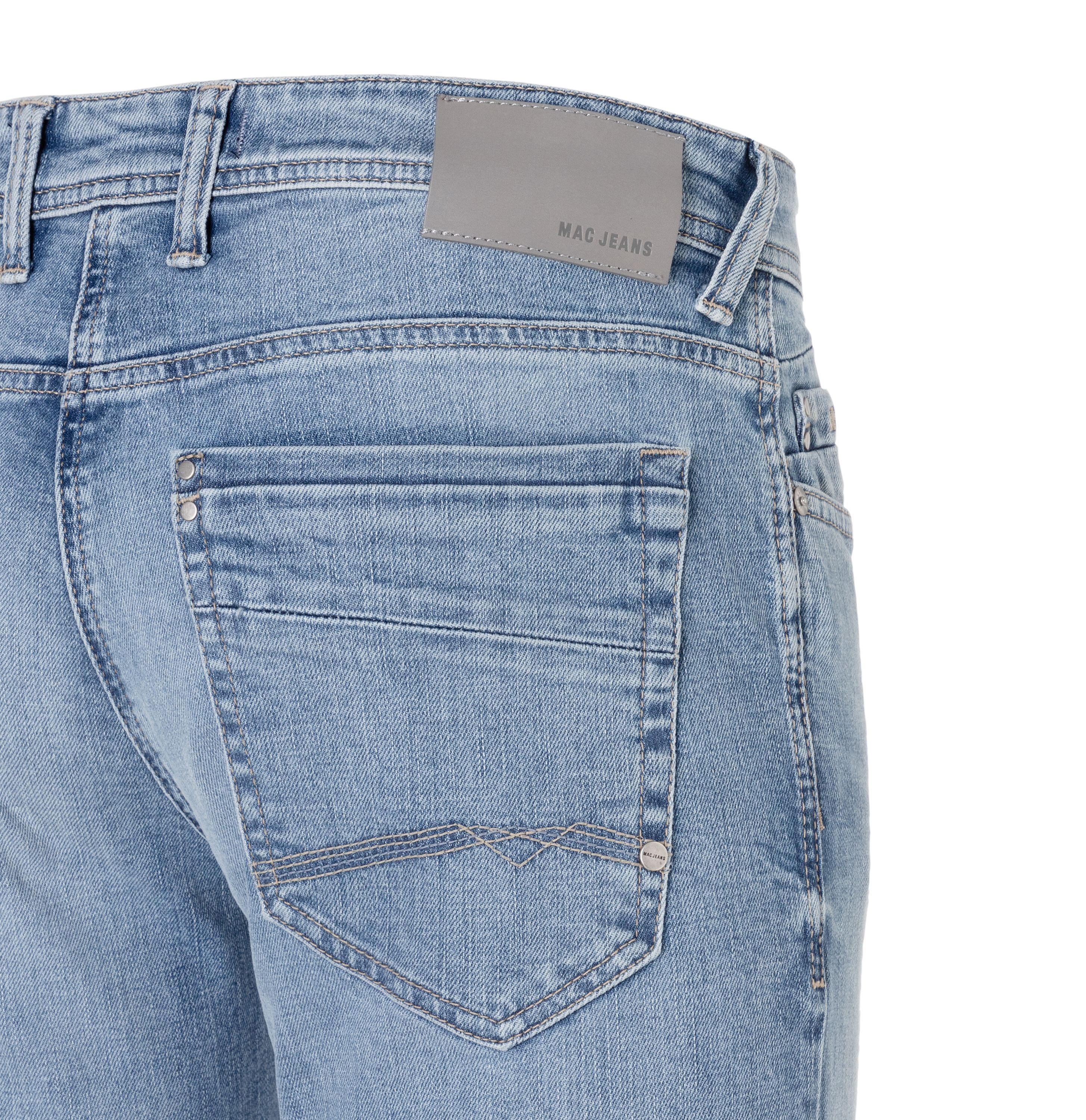 MAC JEANS - Ben, Authentic Denim - Regular Fit - 0384-00-0982L-H327 - blau