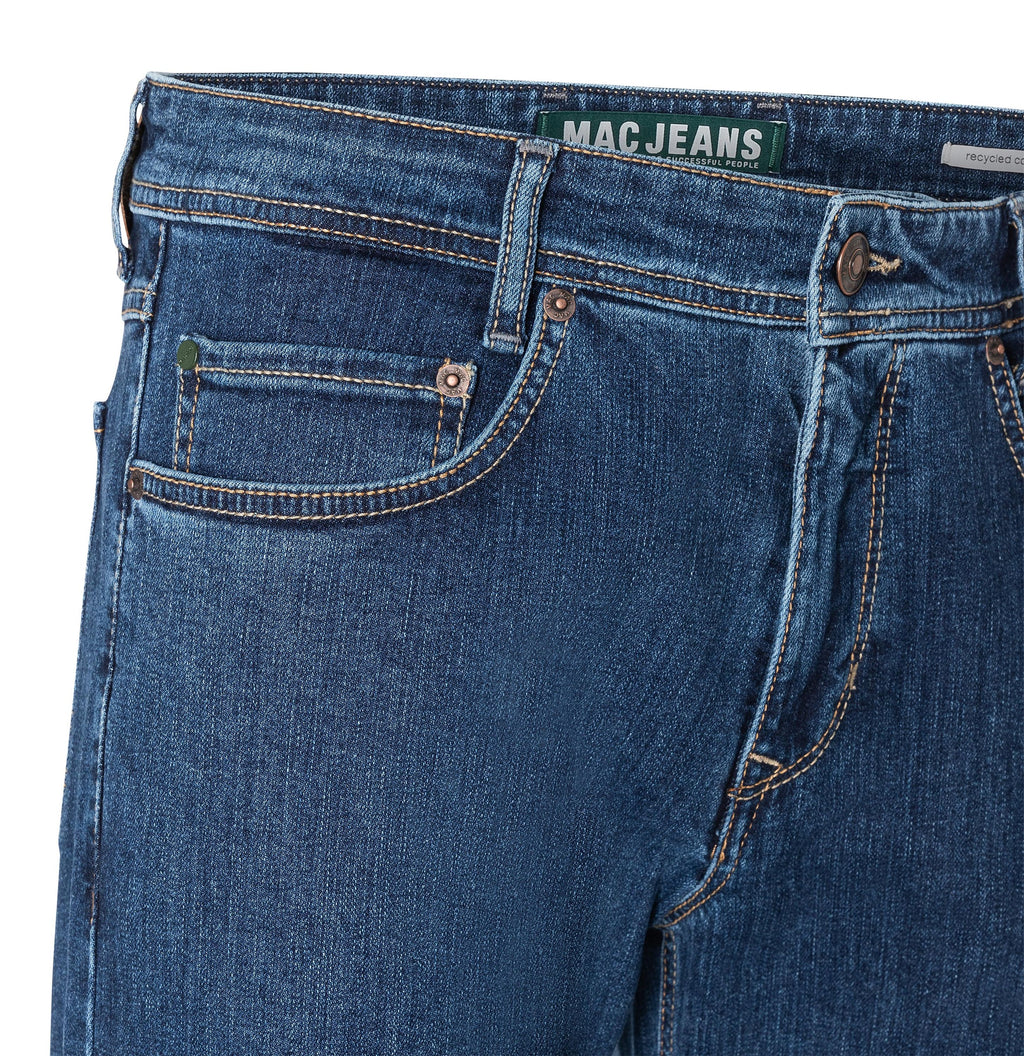 MAC JEANS - Arne, Recycled Denim - Modern Fit - 0501-00-0970L-H510 - blau