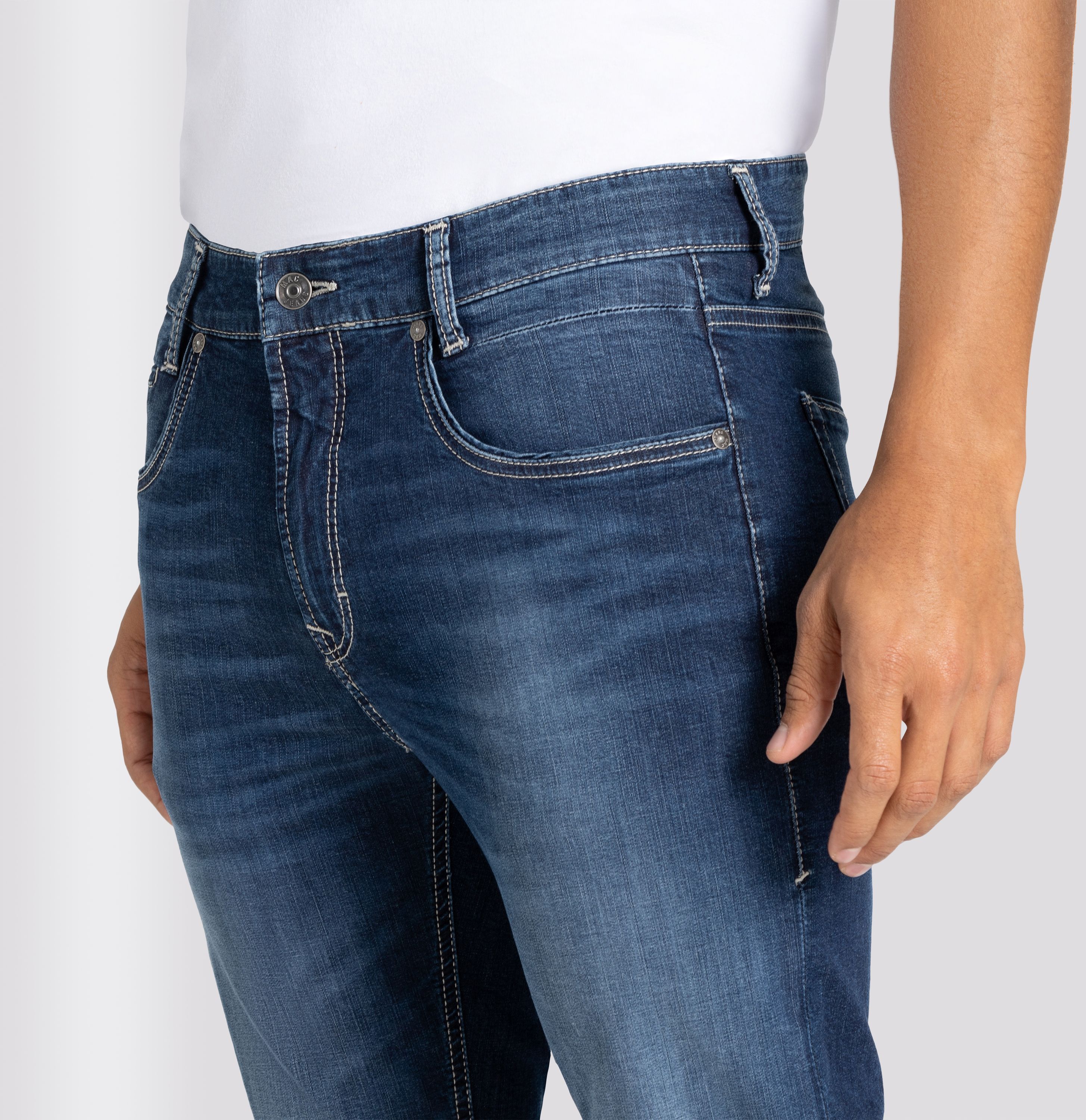 MAC JEANS - Arne Pipe, Light Weight Denim - Modern Fit - 0517-00-0951L-H680 - blau