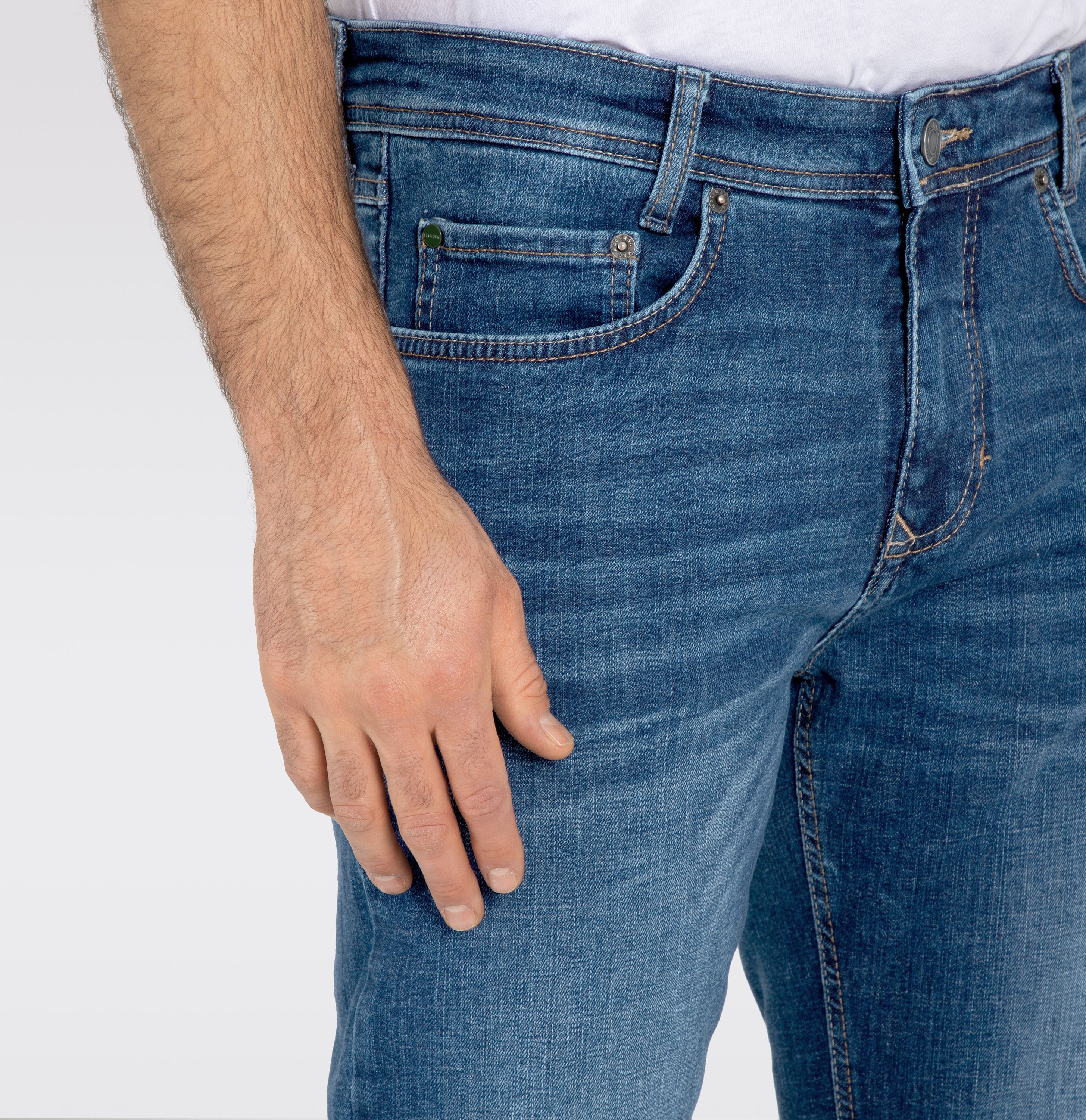 MAC JEANS - Arne, Recycled Denim - Modern Fit - 0501-00-0970L-H690 - blau