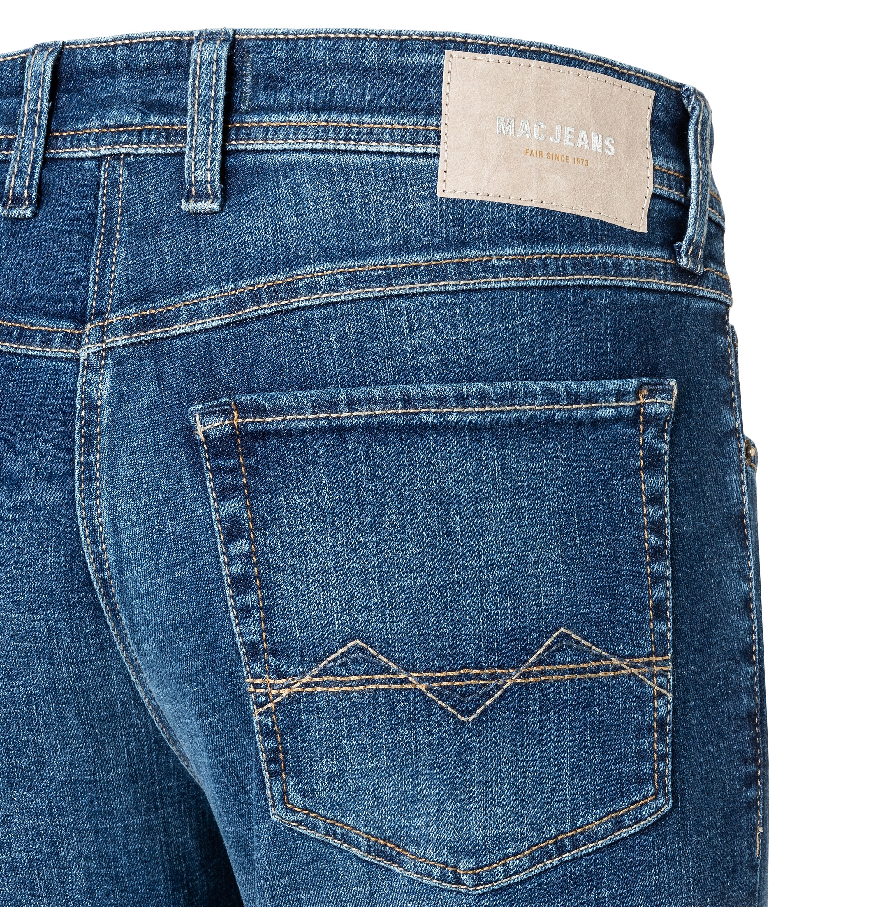 MAC JEANS - Arne, Recycled Denim - Modern Fit - 0501-00-0970L-H690 - blau