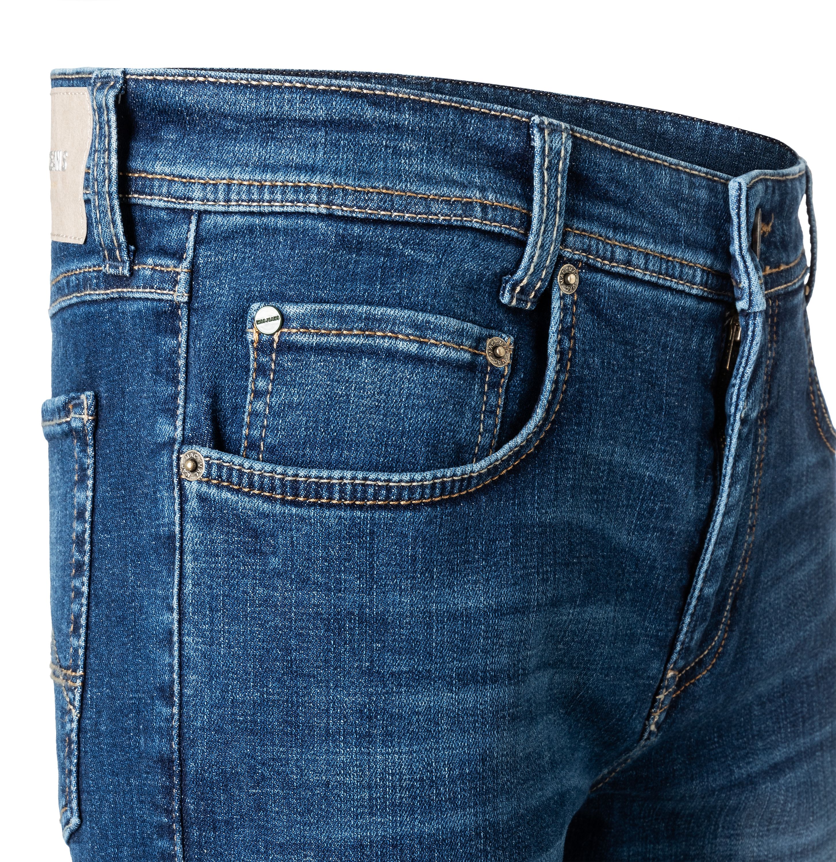 MAC JEANS - Arne, Recycled Denim - Modern Fit - 0501-00-0970L-H690 - blau