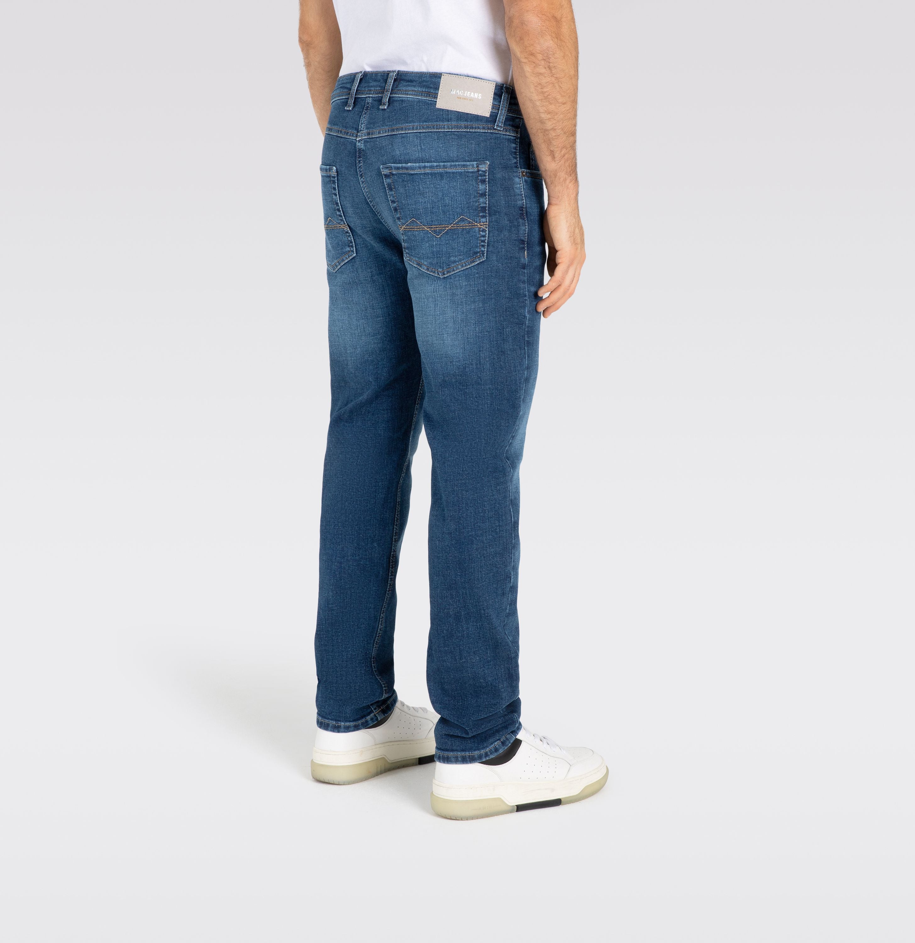 MAC JEANS - Arne, Recycled Denim - Modern Fit - 0501-00-0970L-H690 - blau