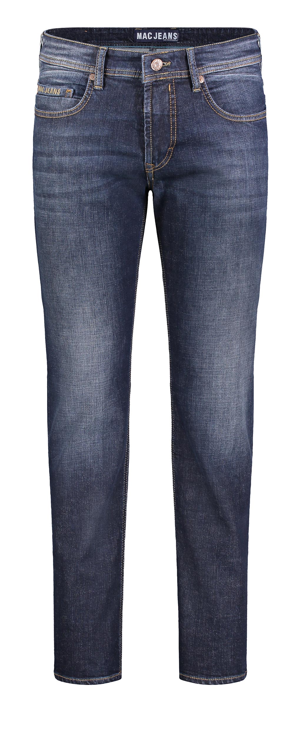 MAC JEANS - Ben, Authentic Denim - Regular Fit - 0384-00-0982L-H741 - blau