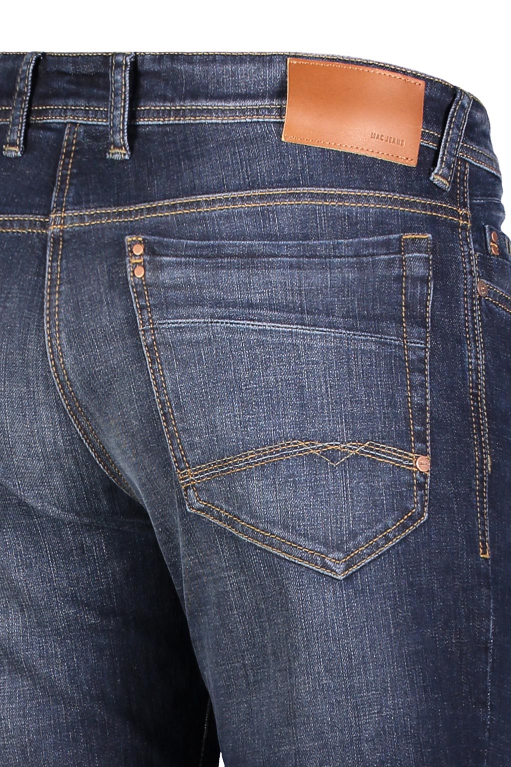 MAC JEANS - Ben, Authentic Denim - Regular Fit - 0384-00-0982L-H741 - blau