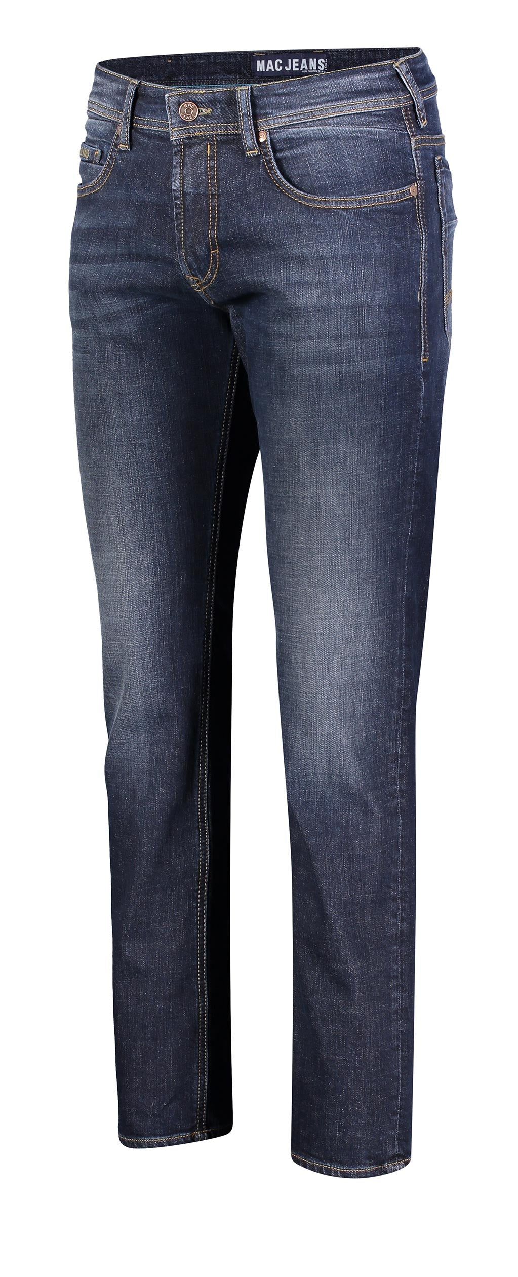 MAC JEANS - Ben, Authentic Denim - Regular Fit - 0384-00-0982L-H741 - blau