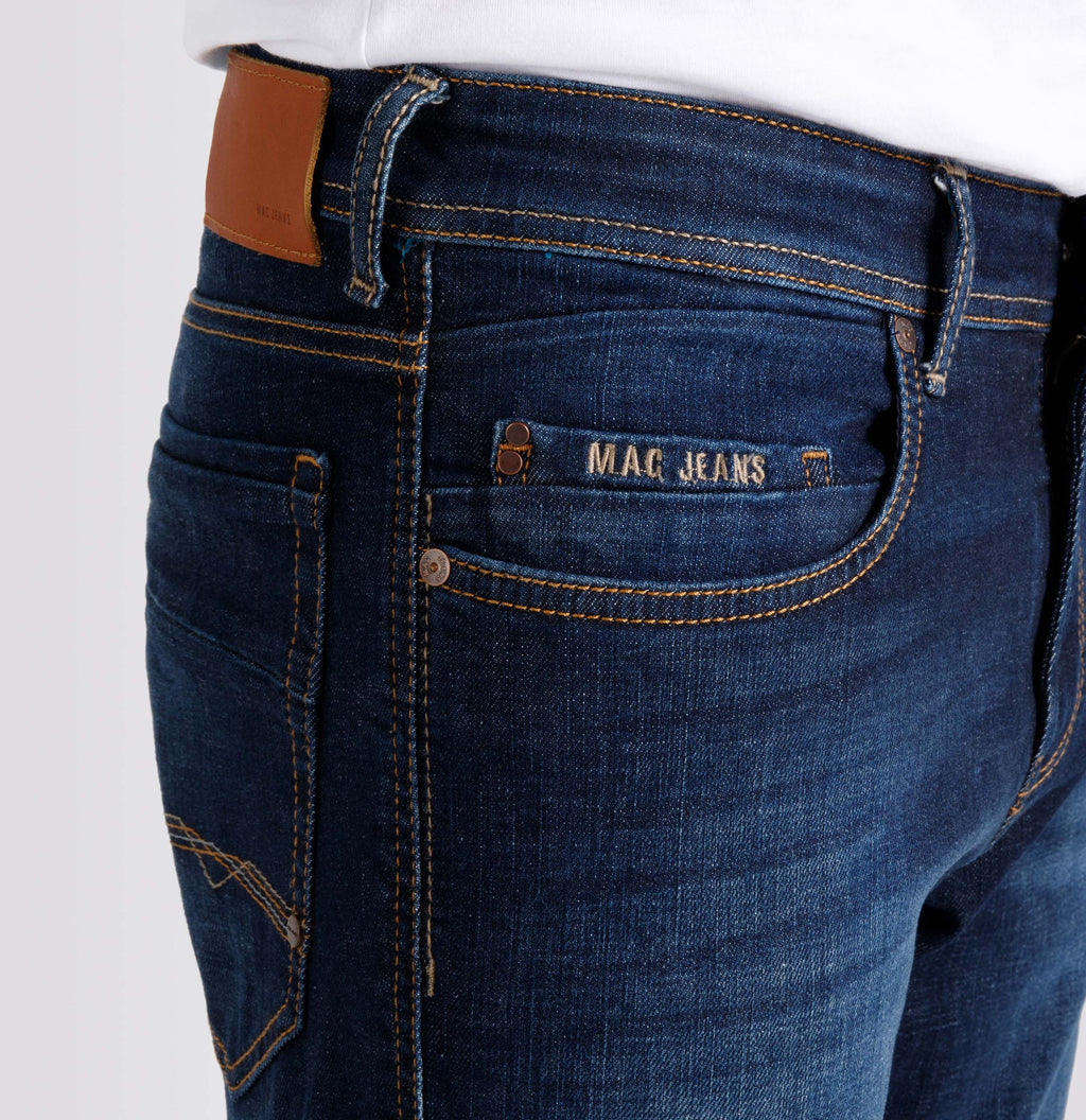 MAC JEANS - Ben, Authentic Denim - Regular Fit - 0384-00-0982L-H741 - blau