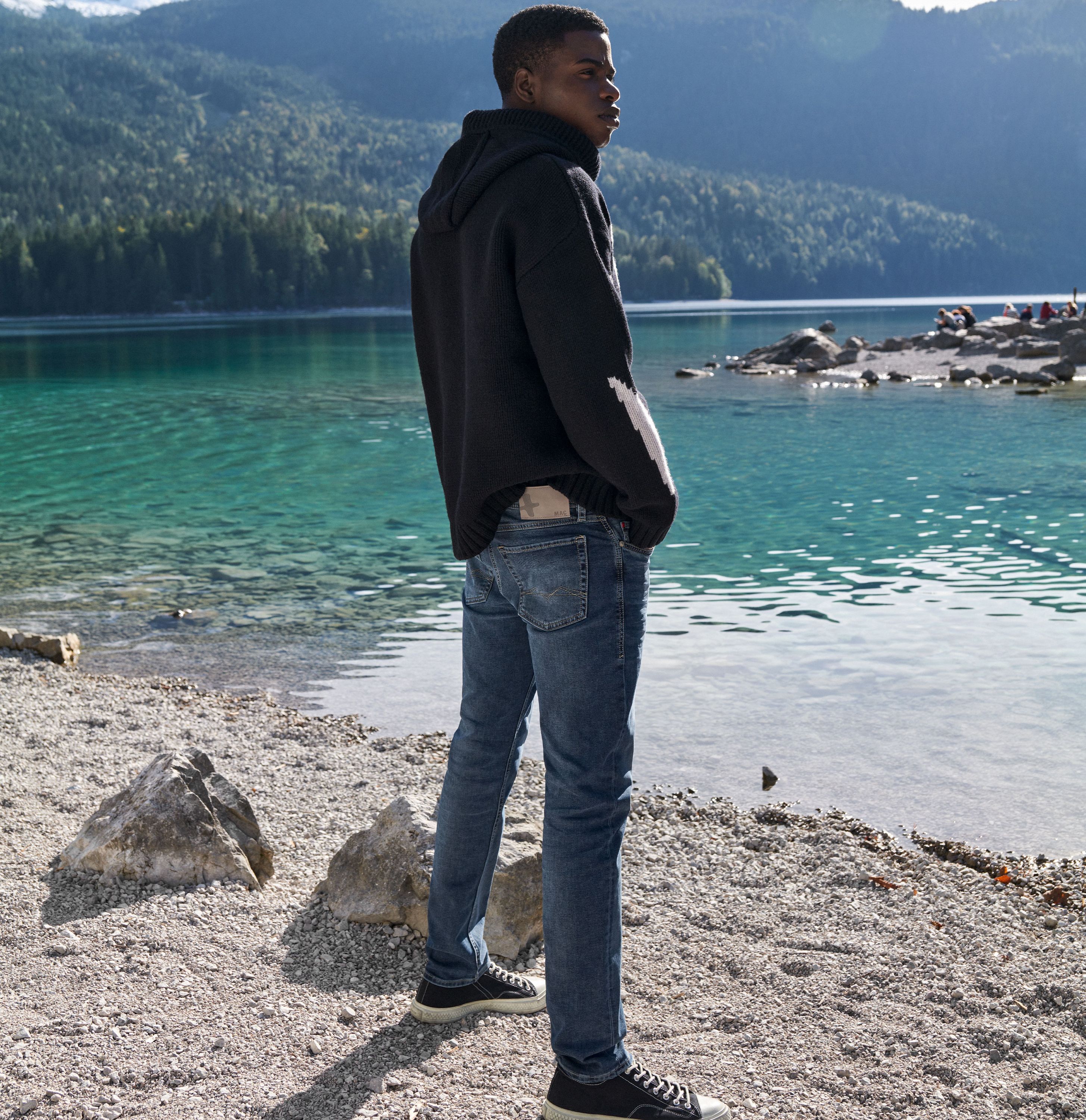 MAC JEANS - Jog´n Jeans, Light Sweat Denim - Modern Fit - 0590-00-0994L-H757 - blau