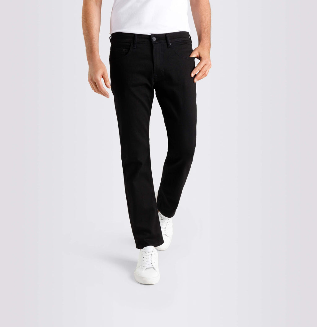 MAC JEANS - Arne, Black Stretch Denim - Modern Fit - 0501-00-0971L-H900 - schwarz