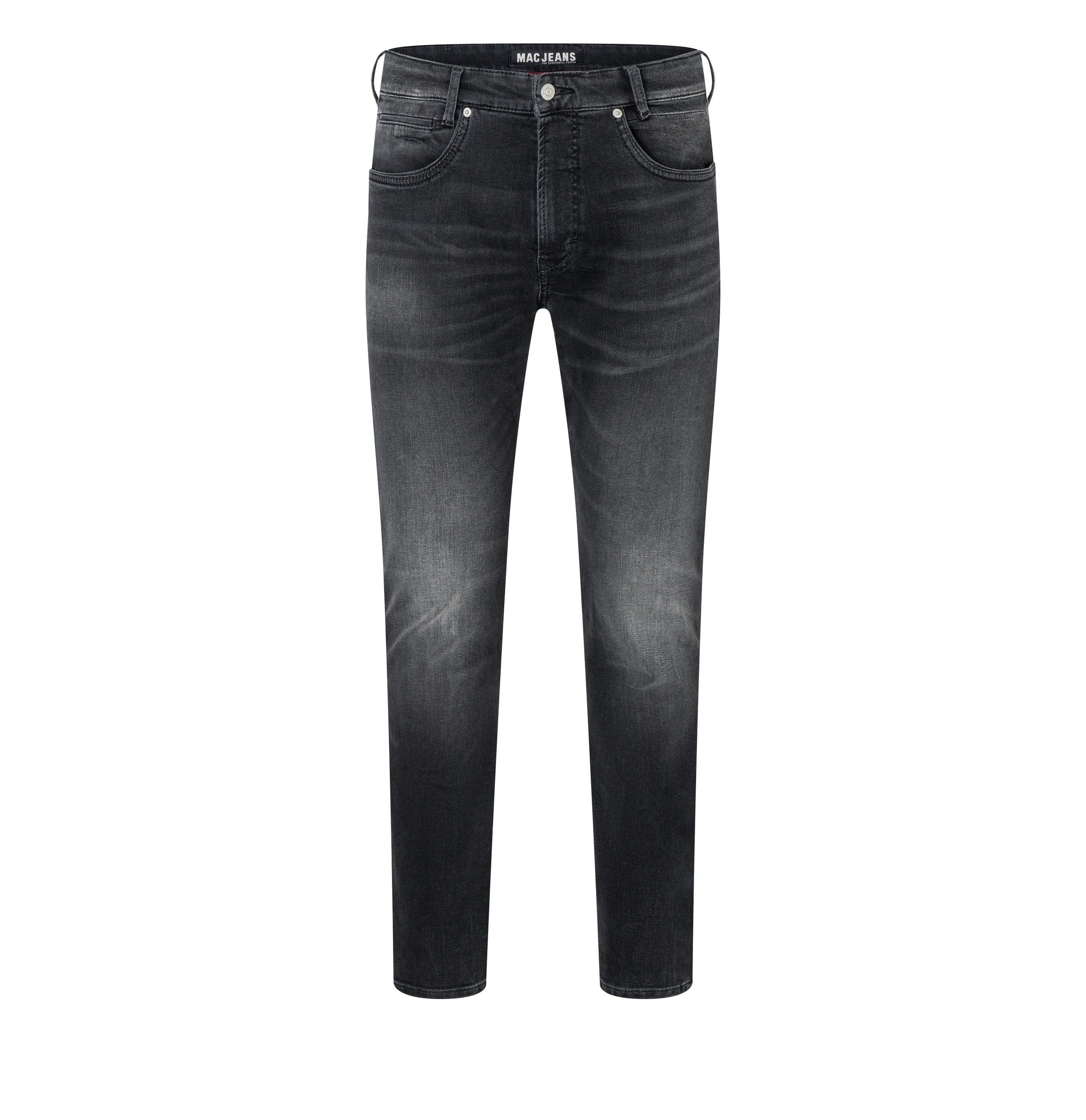 MAC JEANS - Arne Pipe, Workout DenimFlexx - Modern Fit - 0517-00-1973L-H996 - schwarz