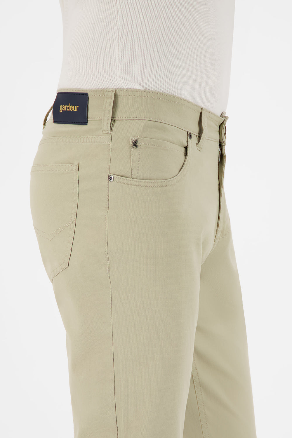 Gardeur Men Herren Hose BILL-3 - Modern Fit - BILL-3-412371-1018 - dunkelbeige - Beige