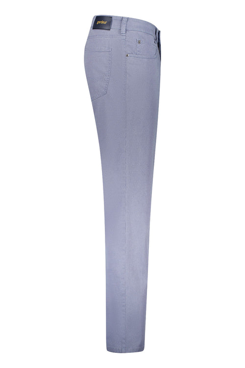 Gardeur Men Herren Hose BILL-3 - Modern Fit - BILL-3-440591-1064 - mittelblau - Blau