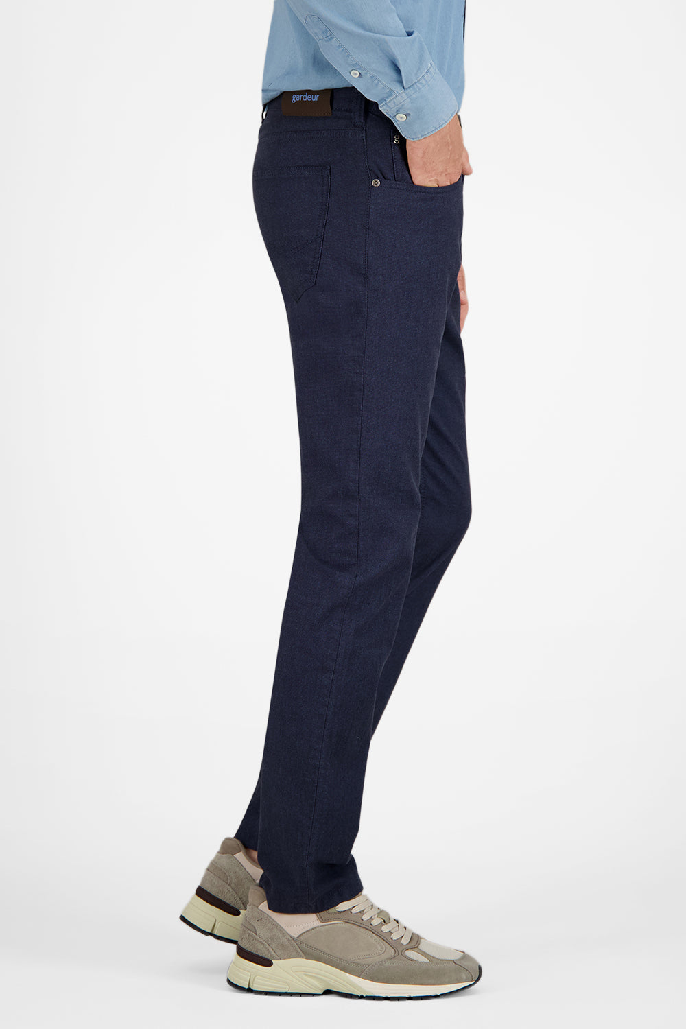 Gardeur Men Herren Hose BILL-3 - Modern Fit - BILL-3-412471-1068 - marine - Blau