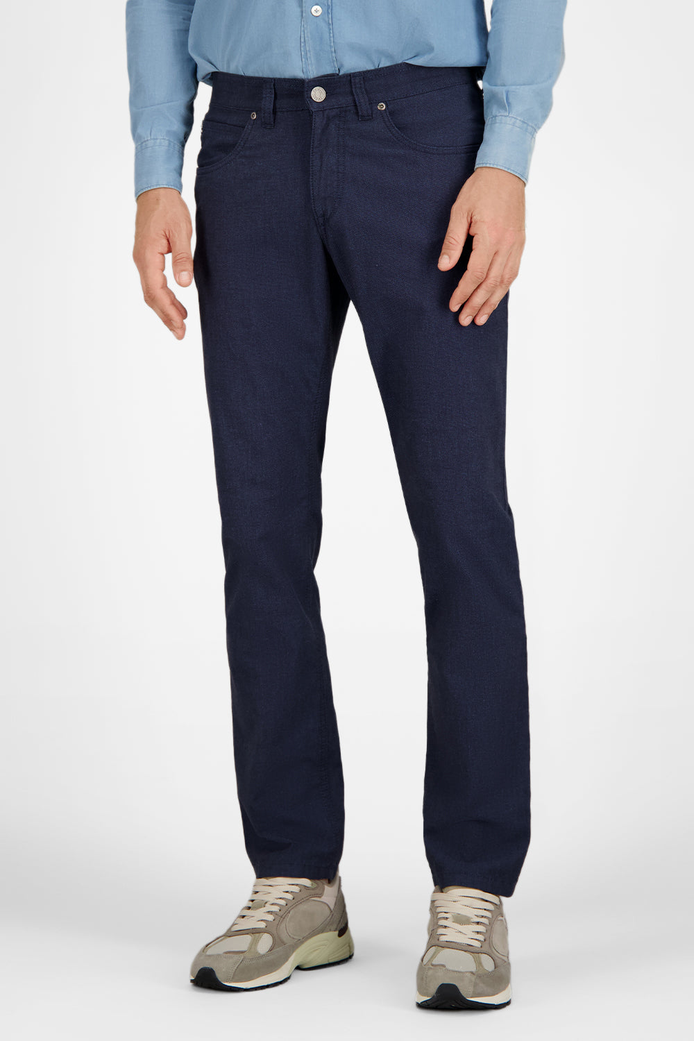 Gardeur Men Herren Hose BILL-3 - Modern Fit - BILL-3-412471-1068 - marine - Blau