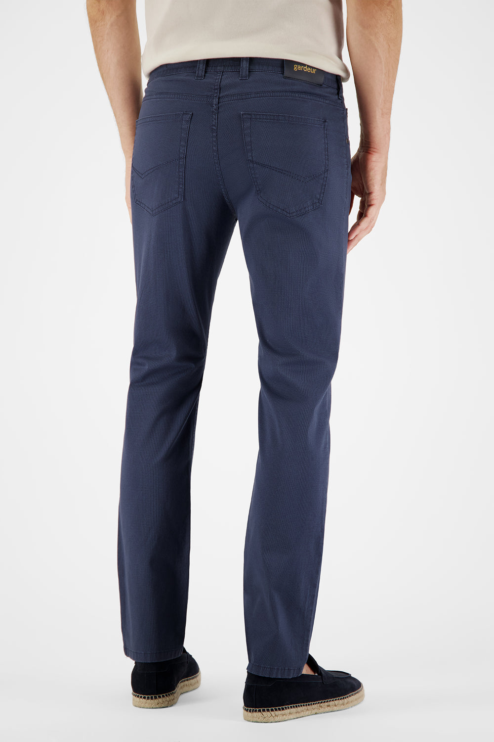 Gardeur Men Herren Hose BILL-3 - Modern Fit - BILL-3-440591-1069 - dunkelmarine - Blau