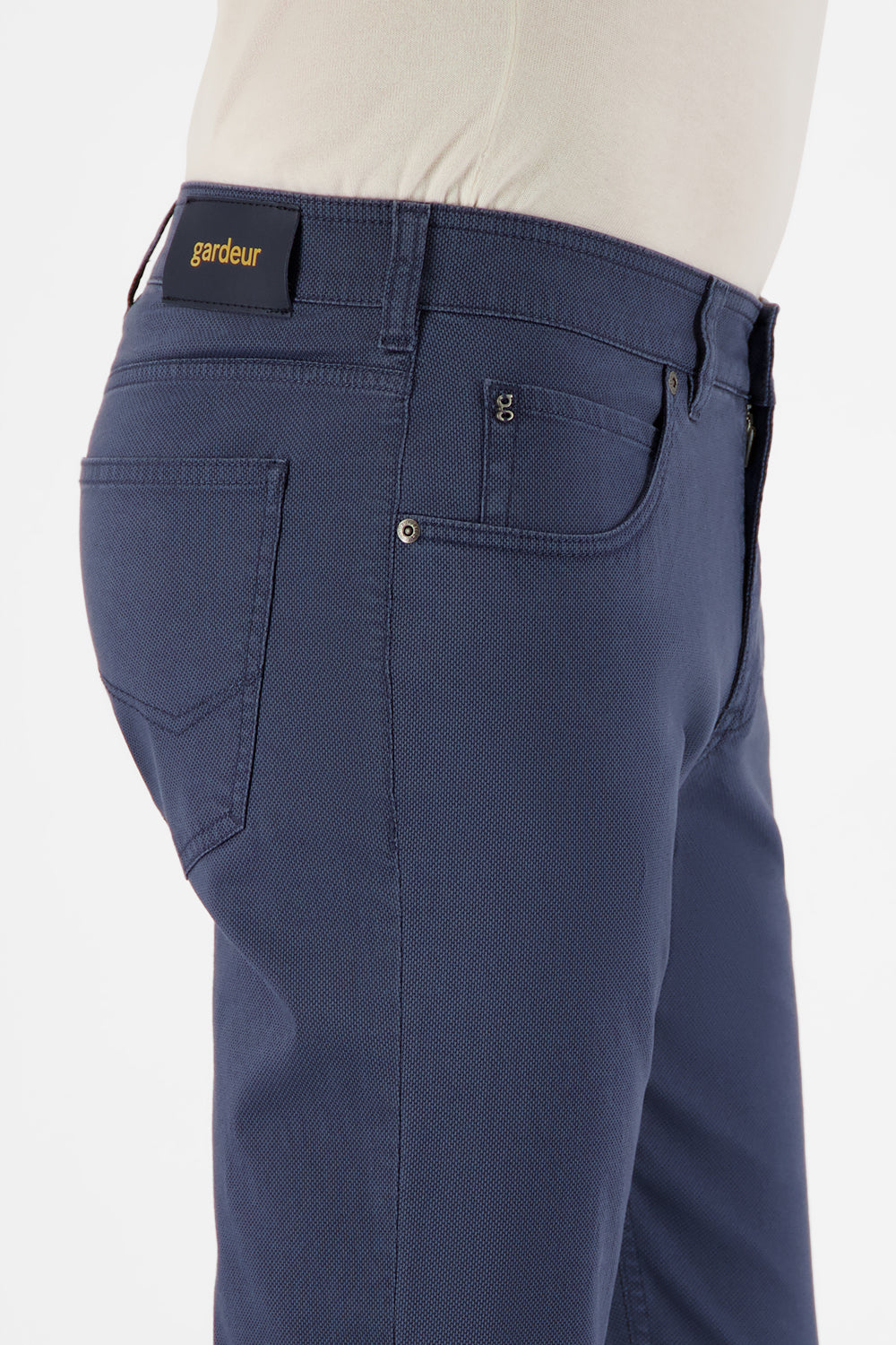 Gardeur Men Herren Hose BILL-3 - Modern Fit - BILL-3-440591-1069 - dunkelmarine - Blau