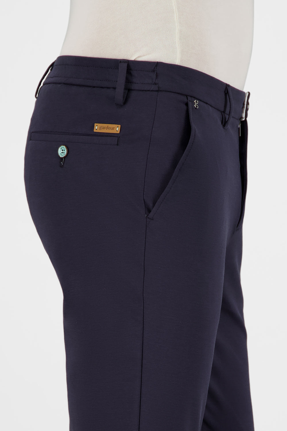 Gardeur Men Herren Hose TONIC - Tapered Fit - TONIC-210291-1069 - dunkelmarine - Blau