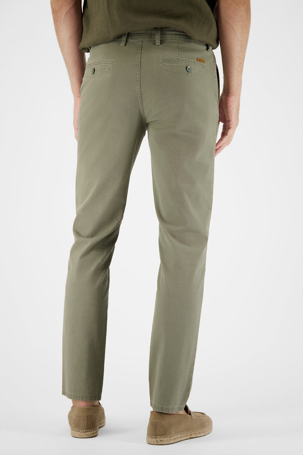 Gardeur Men Herren Hose BENITO-7 - Modern Fit - BENITO-7-414541-1074 - khaki - Grün