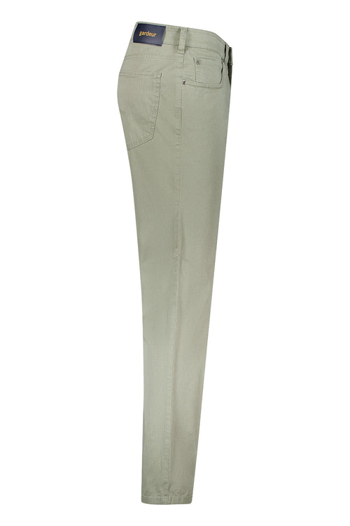 Gardeur Men Herren Hose BILL-3 - Modern Fit - BILL-3-440591-1074 - khaki - Grün